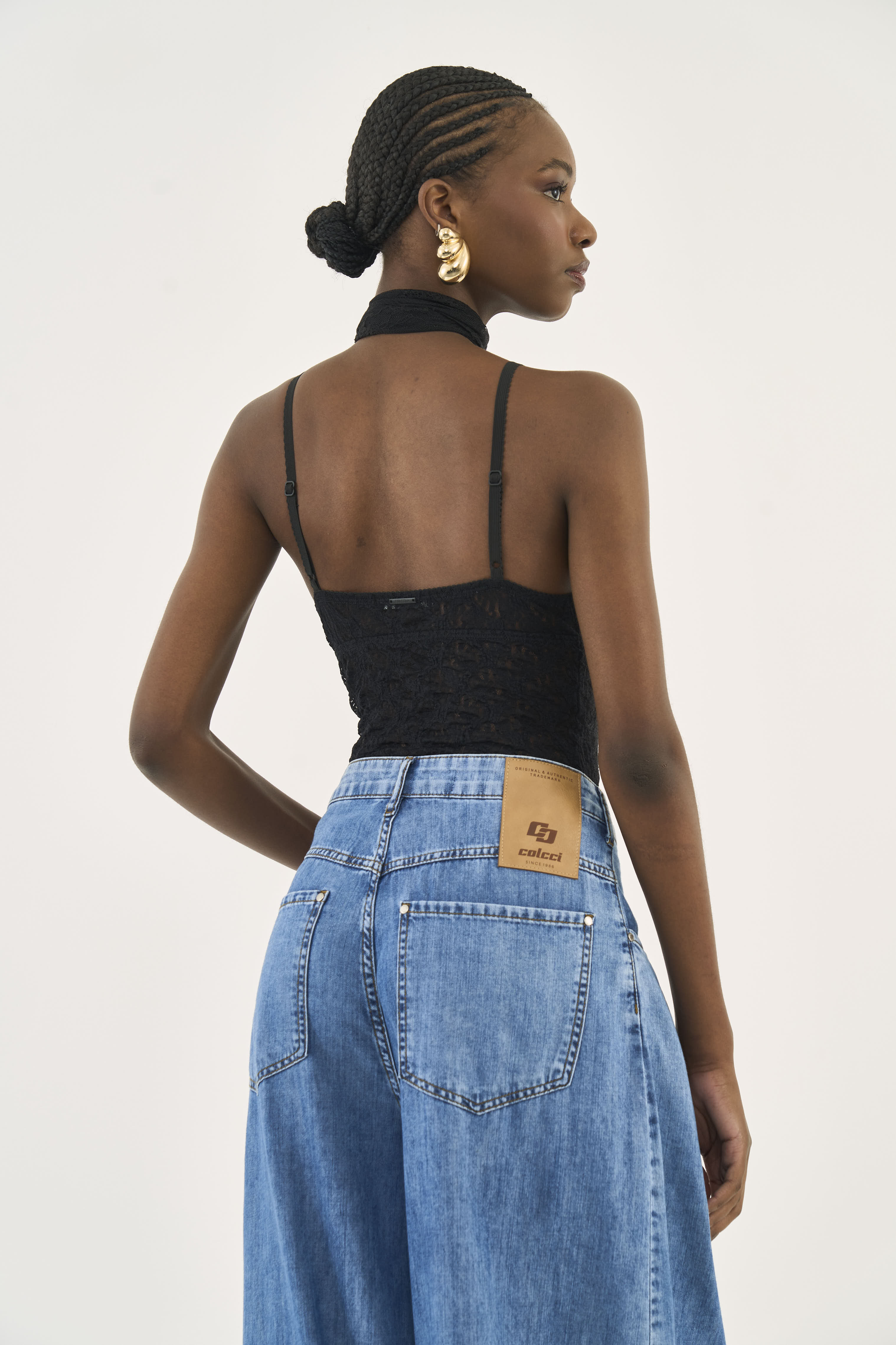 BLUSA RENDA G PRETO