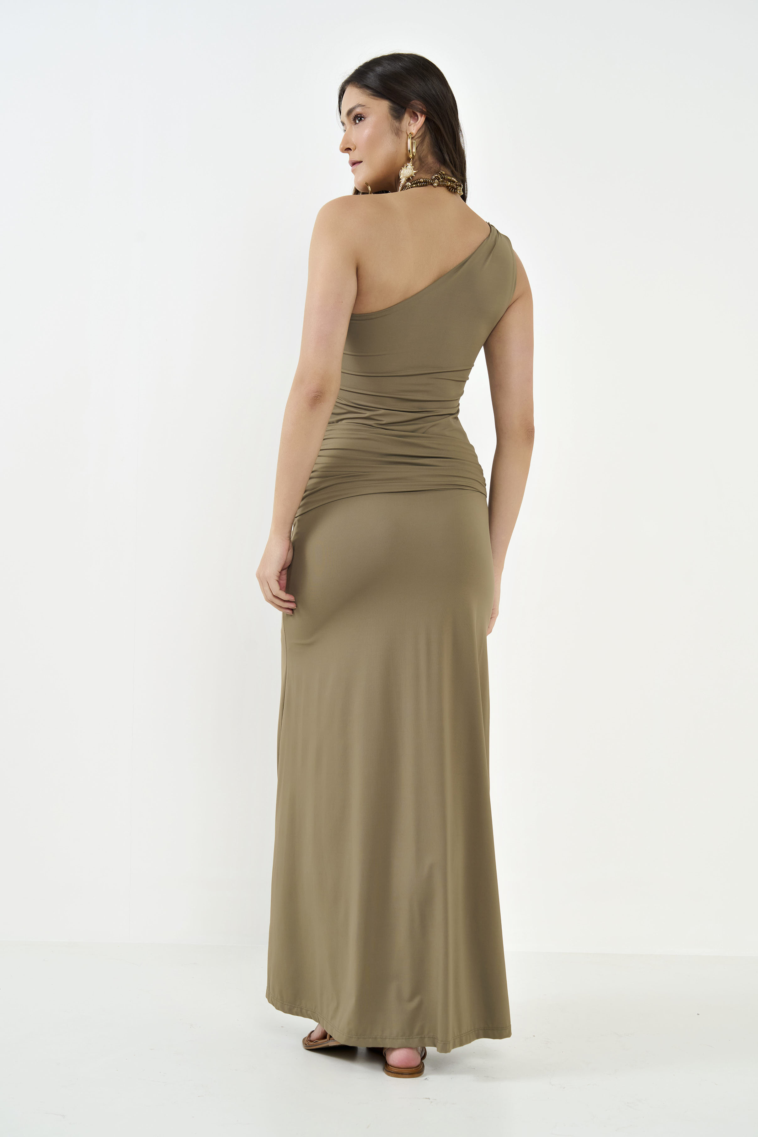 VESTIDO COLCCI G BEGE MISK