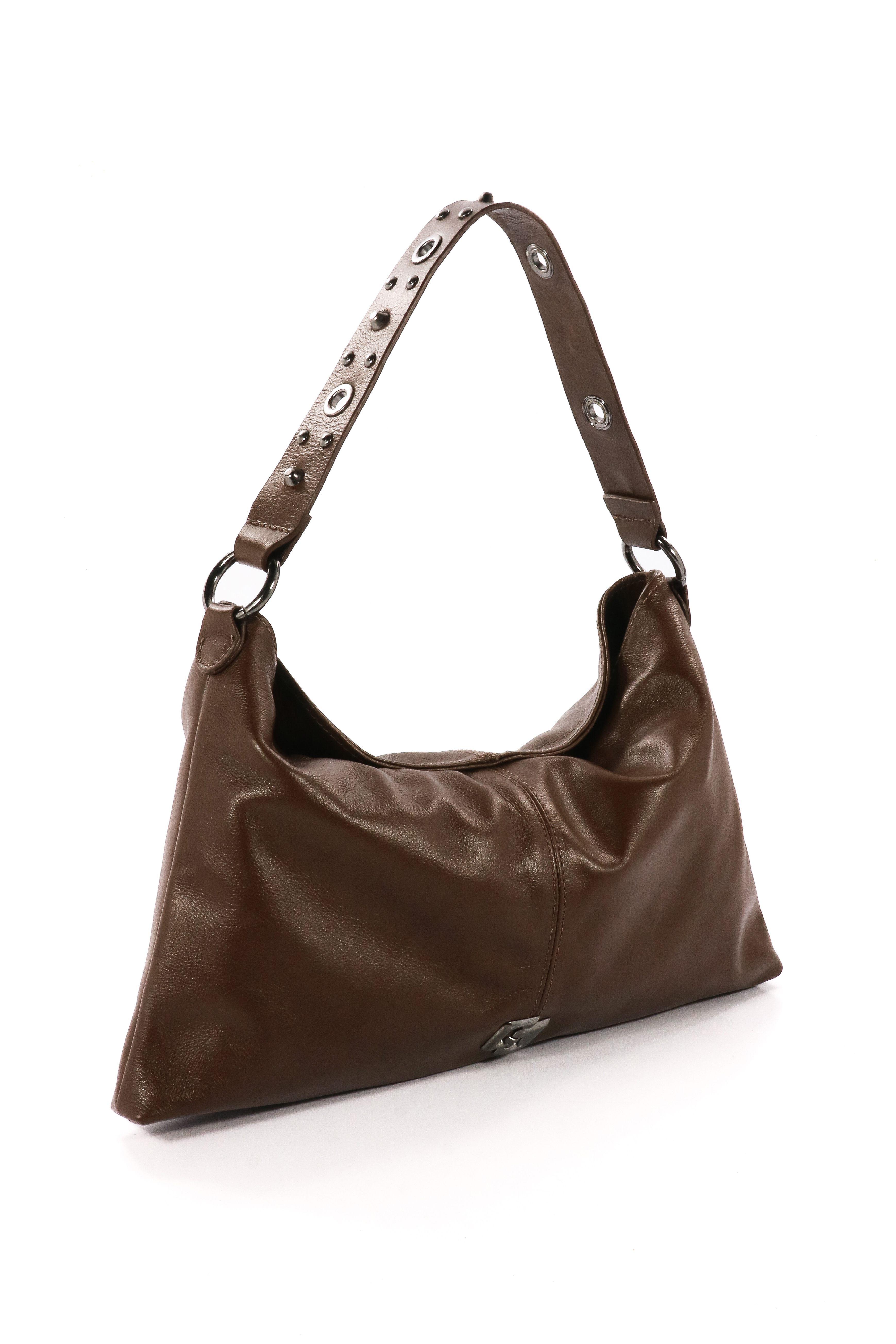 BOLSA COLCCI SHOULDER MÉDIA FEMININA U MARROM BRIC