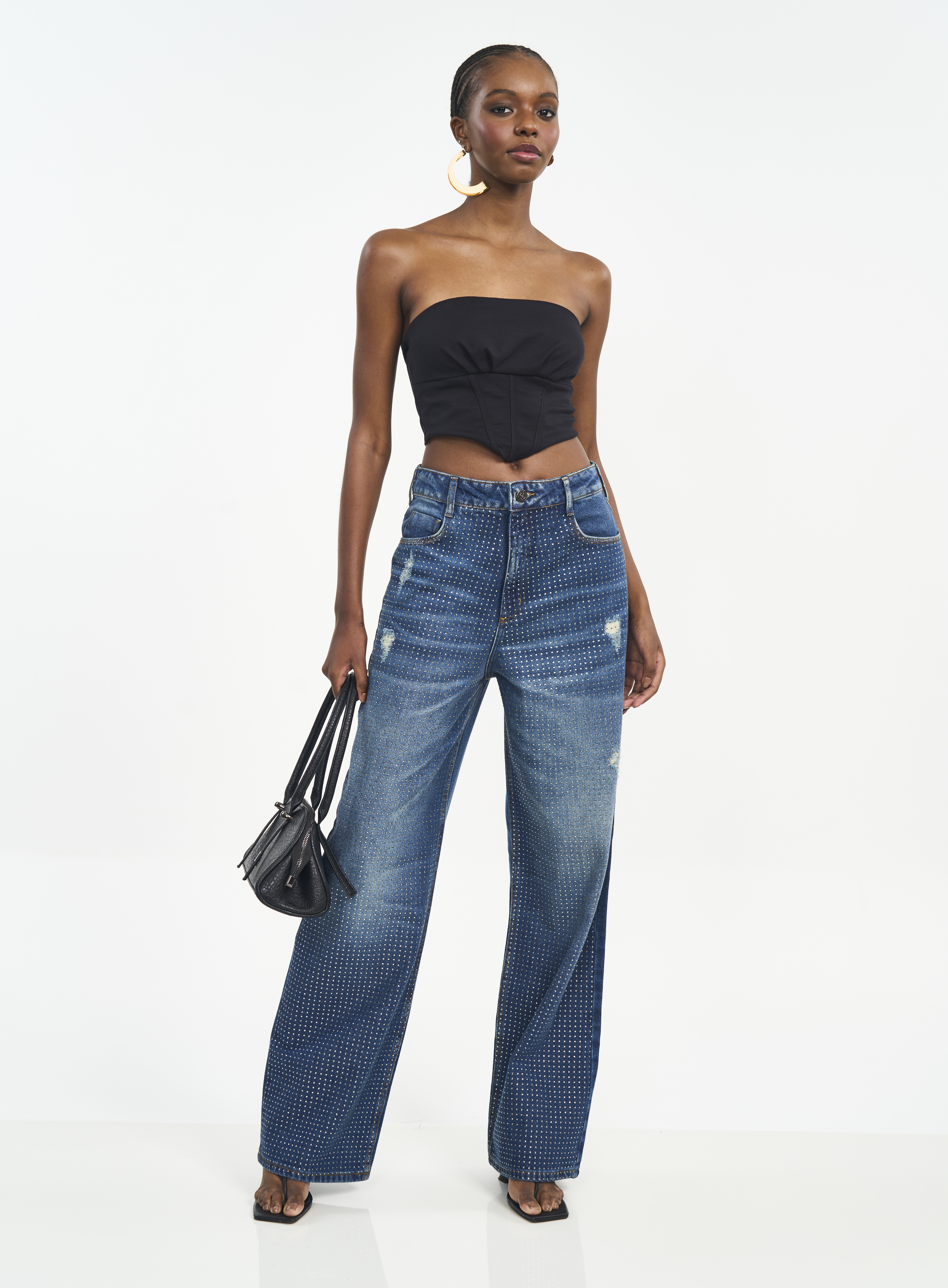 CALÇA JEANS BRUNA LOW 36 INDIGO