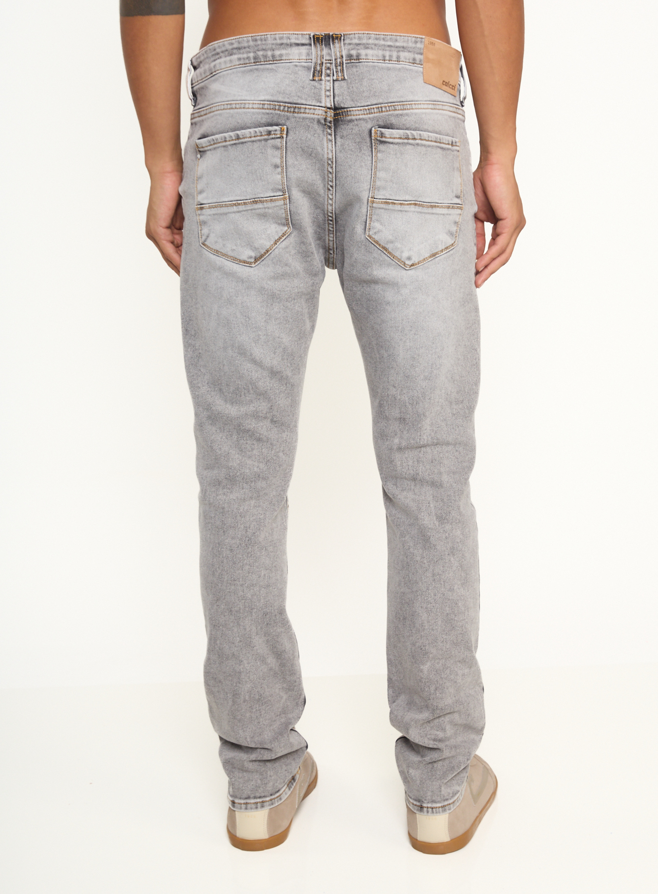 CALÇA JEANS NEW FELIPE 38 IND.PRETO