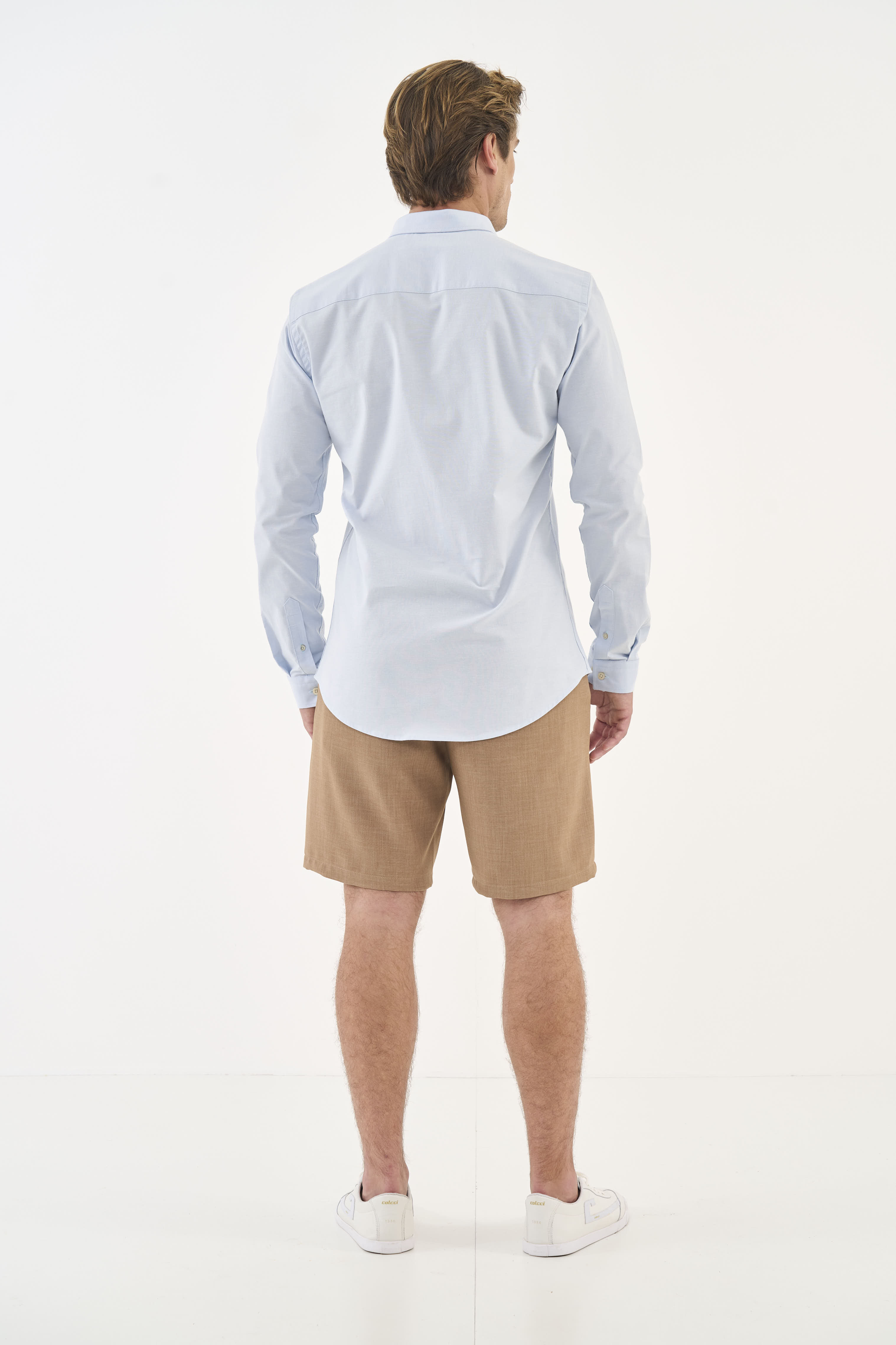CAMISA WORK FIT G AZUL CASHMERE