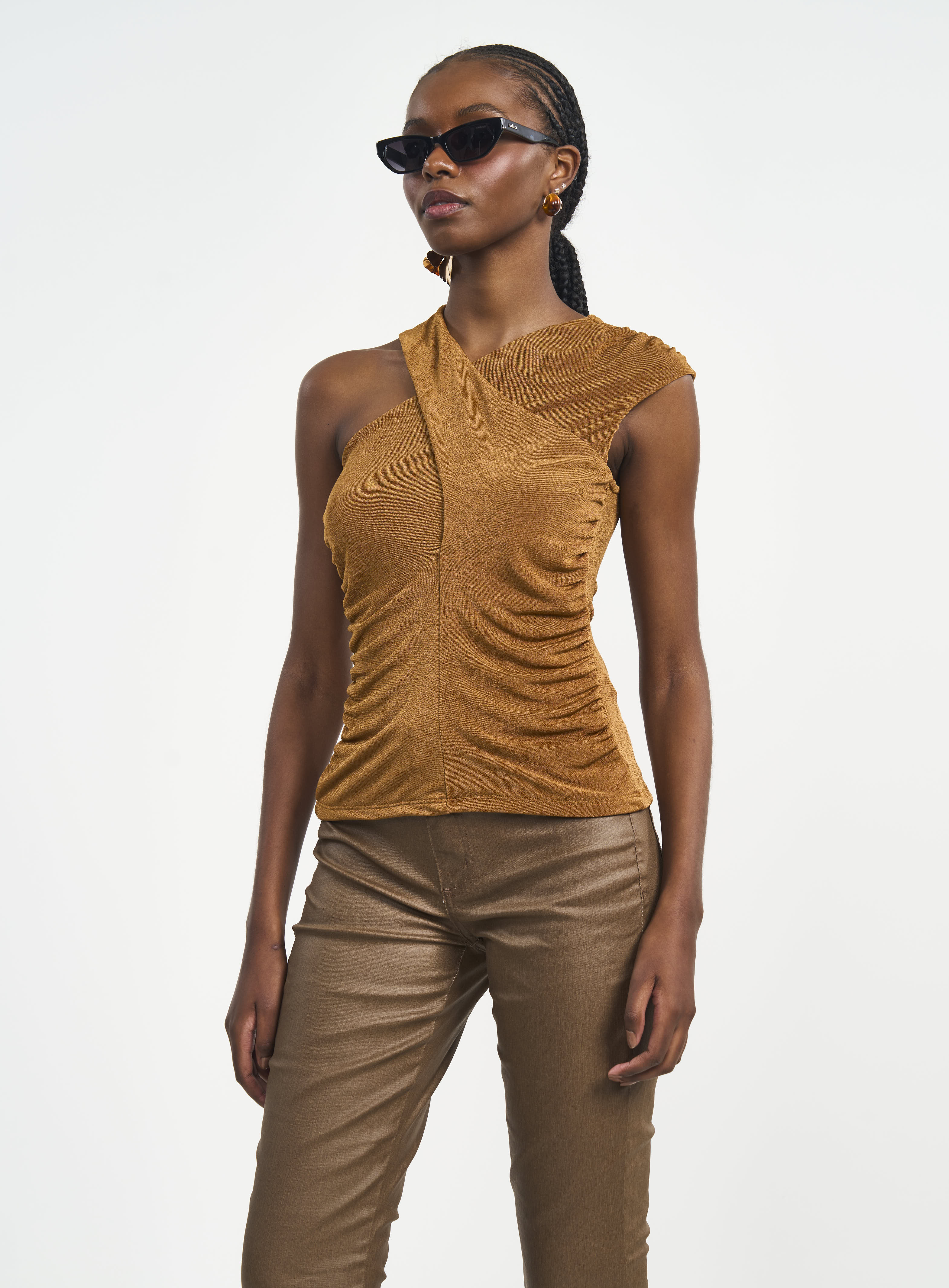 BLUSA COLCCI G MARROM DROME