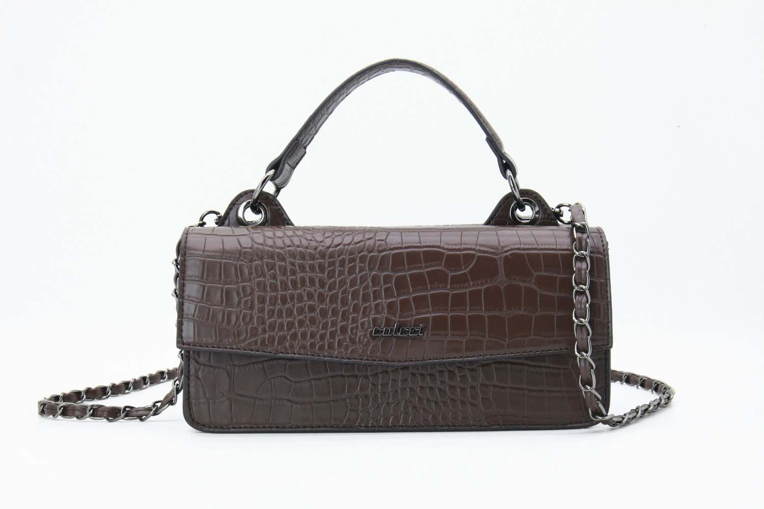 BOLSA COLCCI  CROSSBODY FEM U PRETO