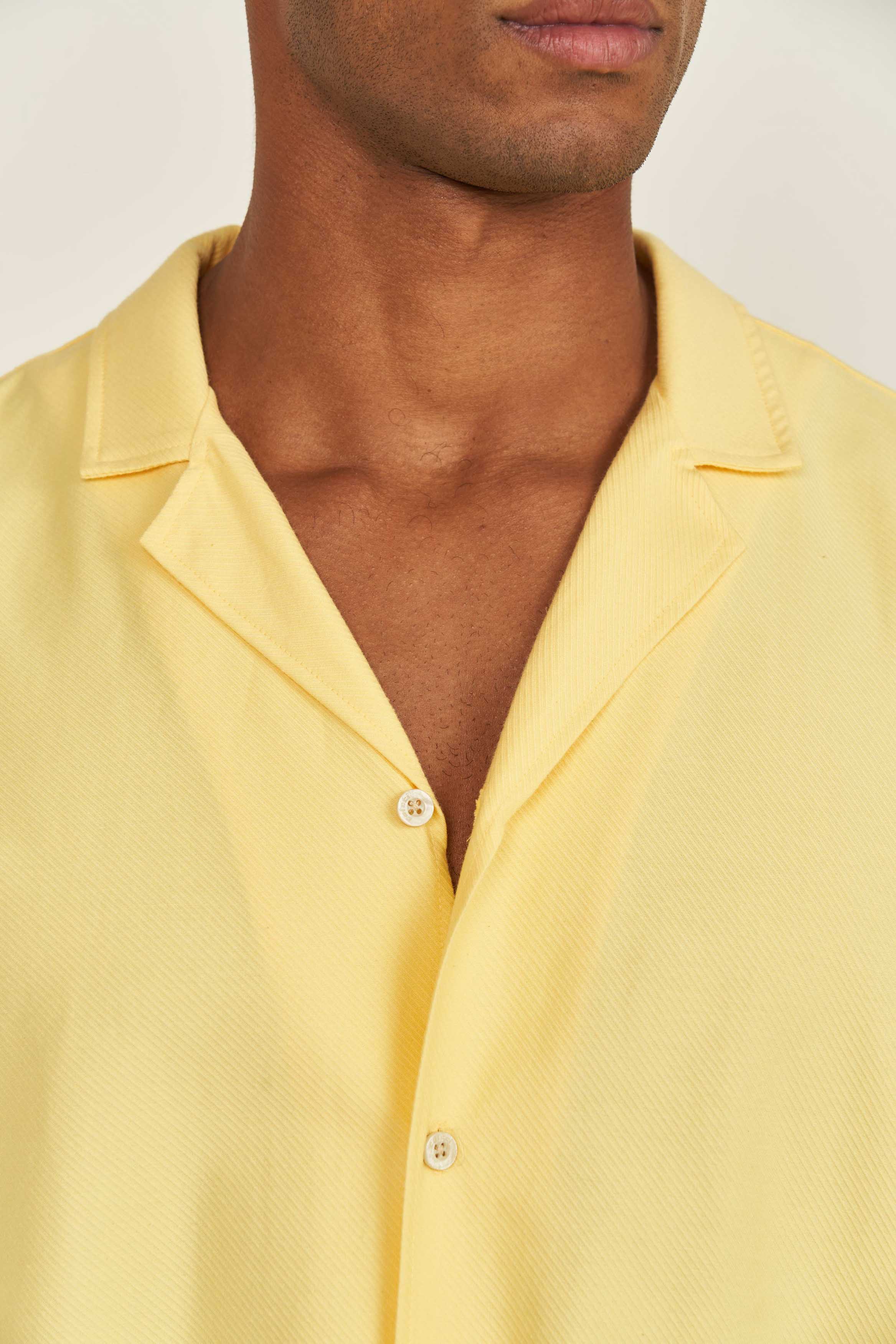 CAMISA BOX G AMARELO CORNISH