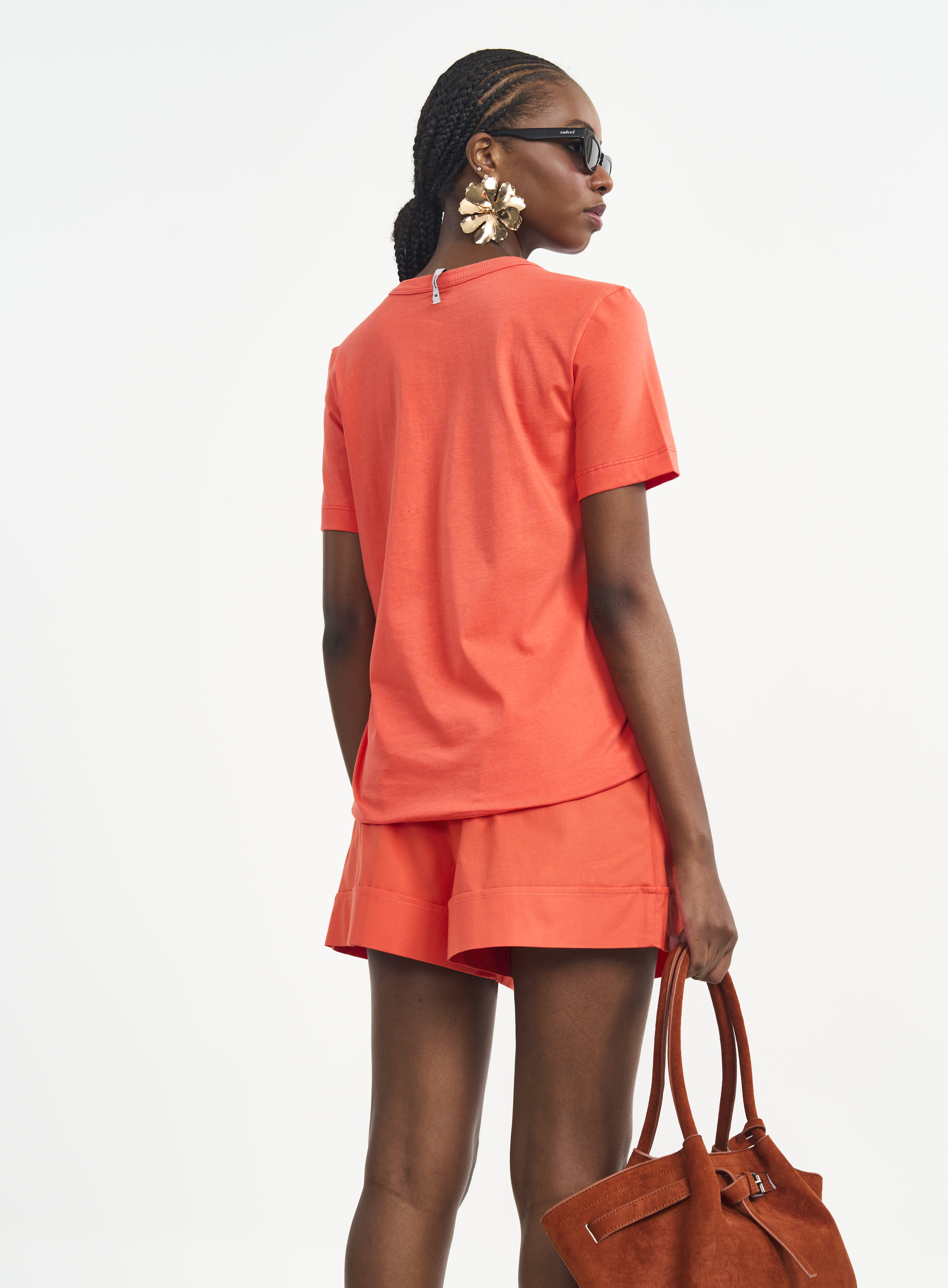 CAMISETA COLCCI M LARANJA UCELLO