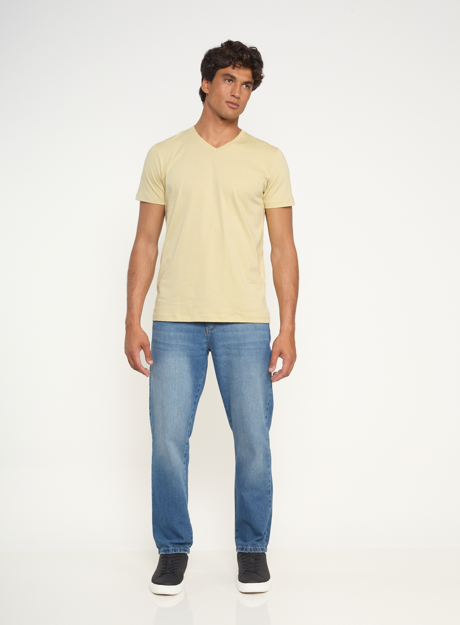CALÇA JEANS RETA 38 INDIGO
