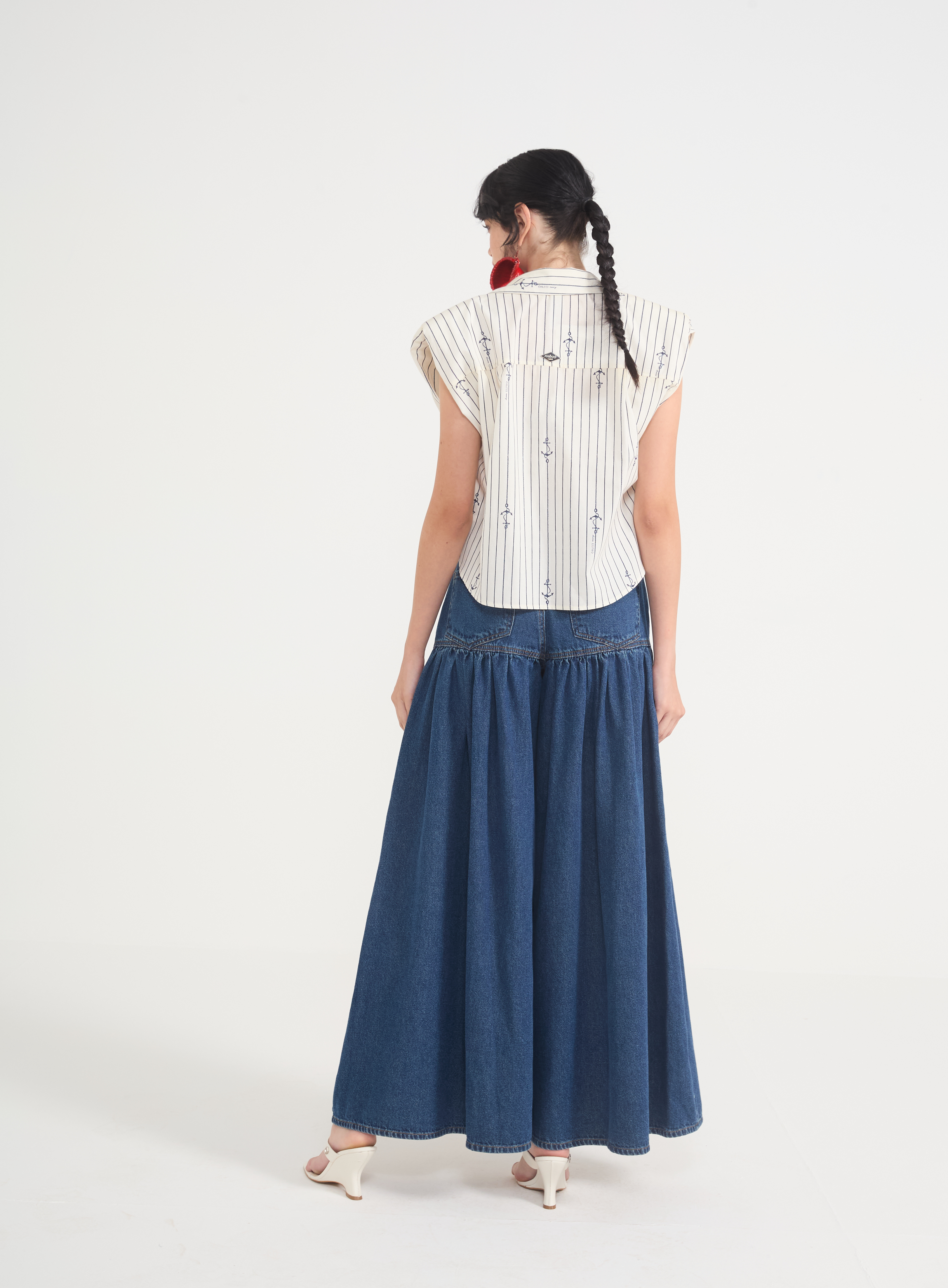 CALÇA JEANS SILVIA 34 INDIGO