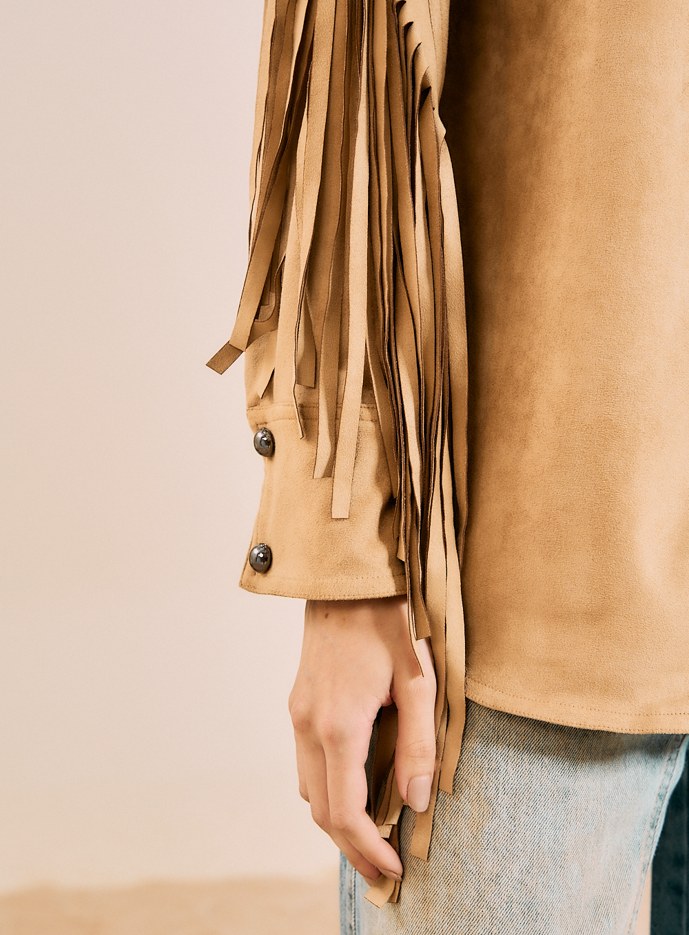 CAMISA SUEDE G BEGE EGIDO
