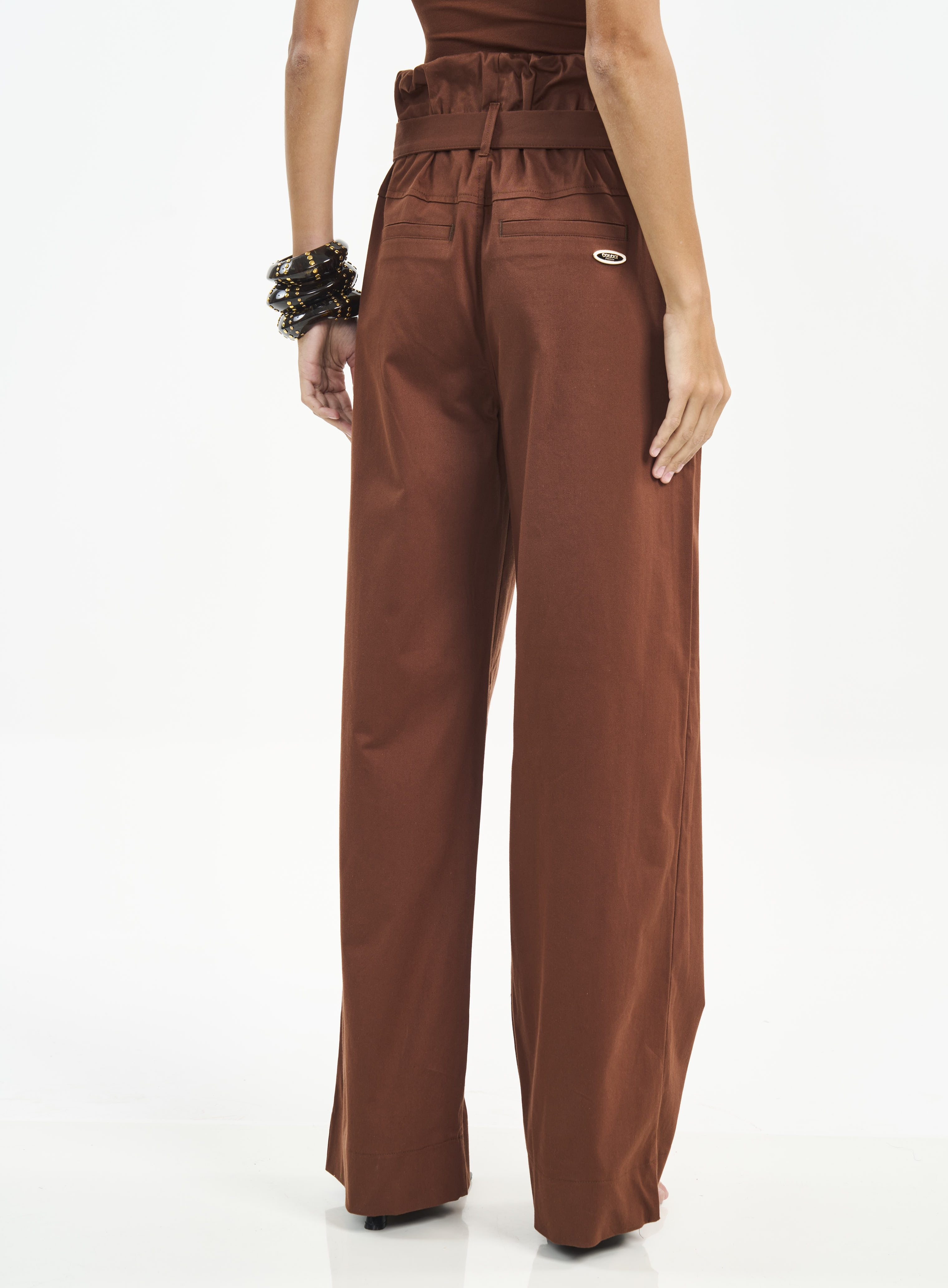 CALÇA COLCCI M MARROM TIRAMISU