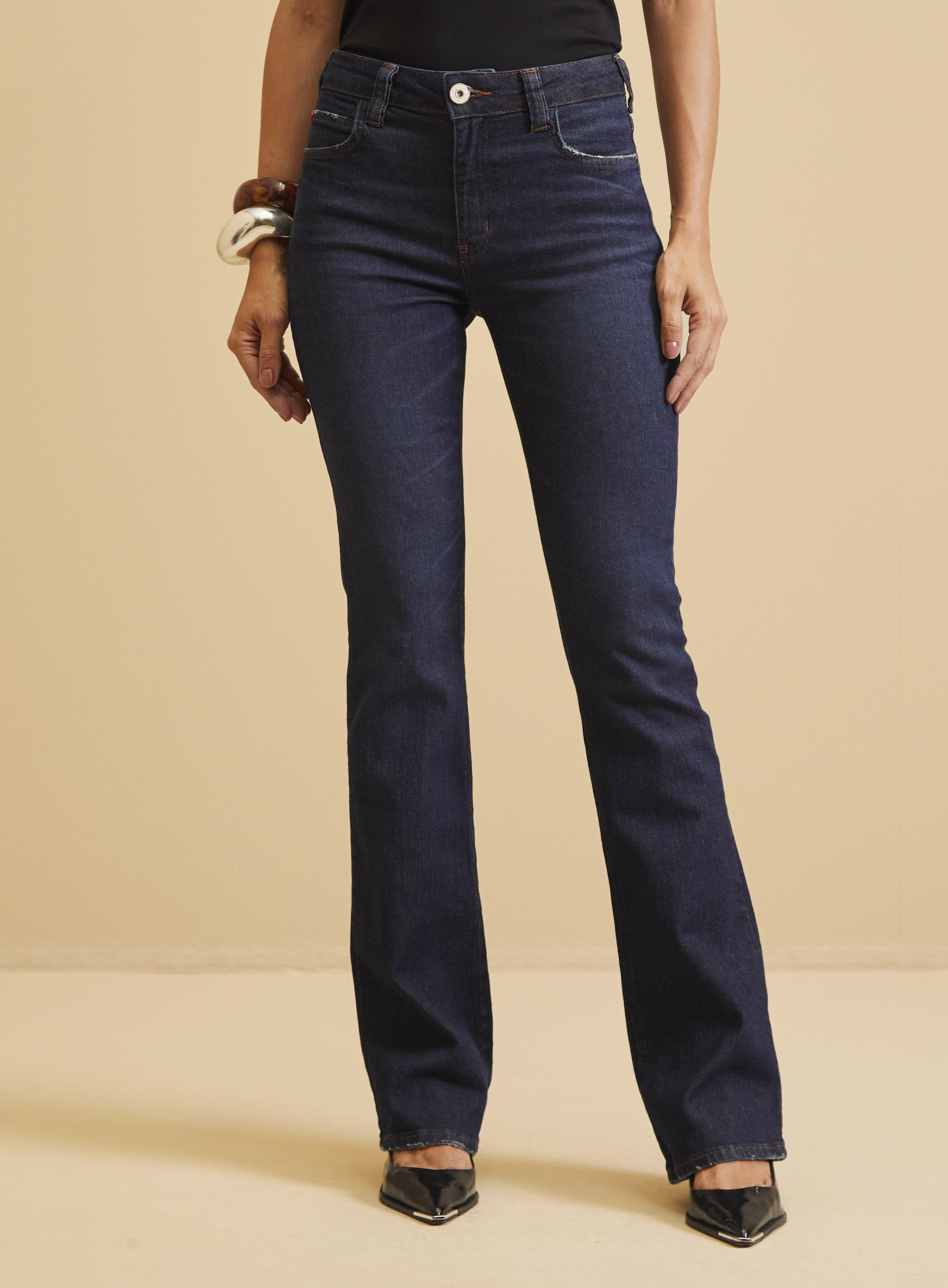 CALÇA JEANS MARISA BOOT CUT 36 INDIGO