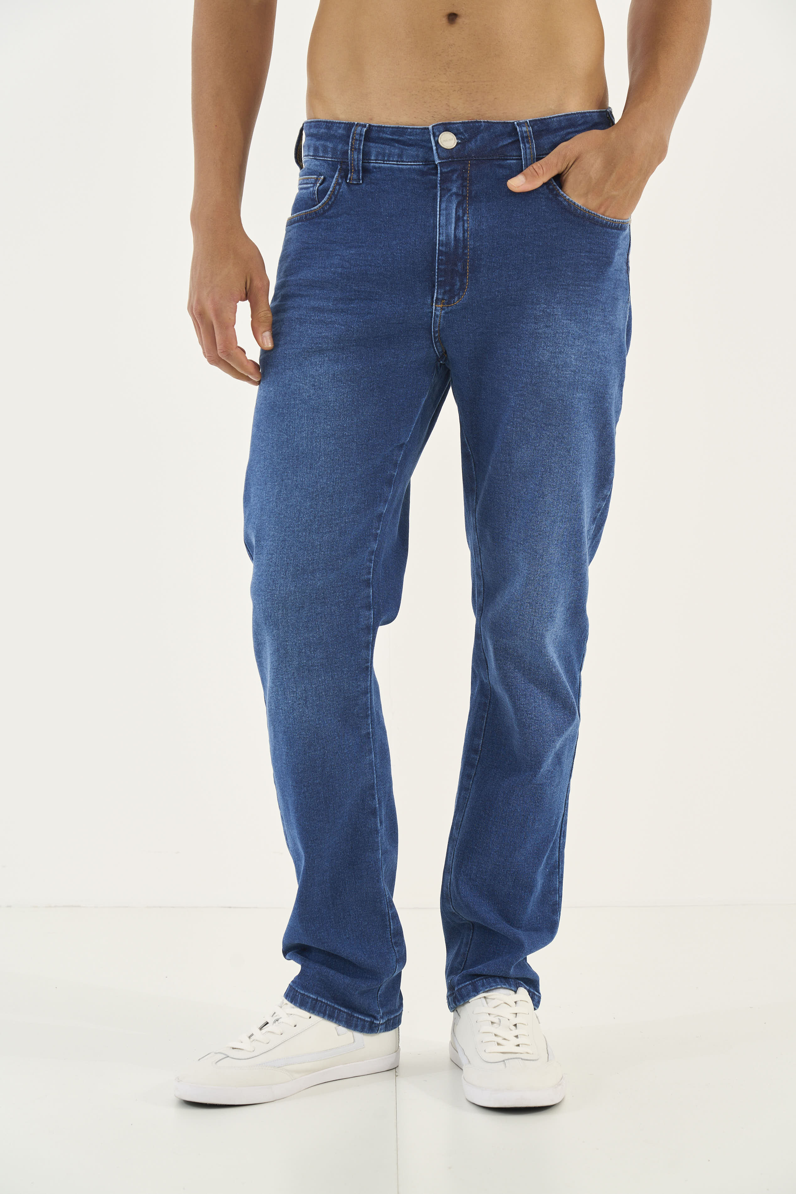 CALÇA JEANS FELIPE 38 INDIGO