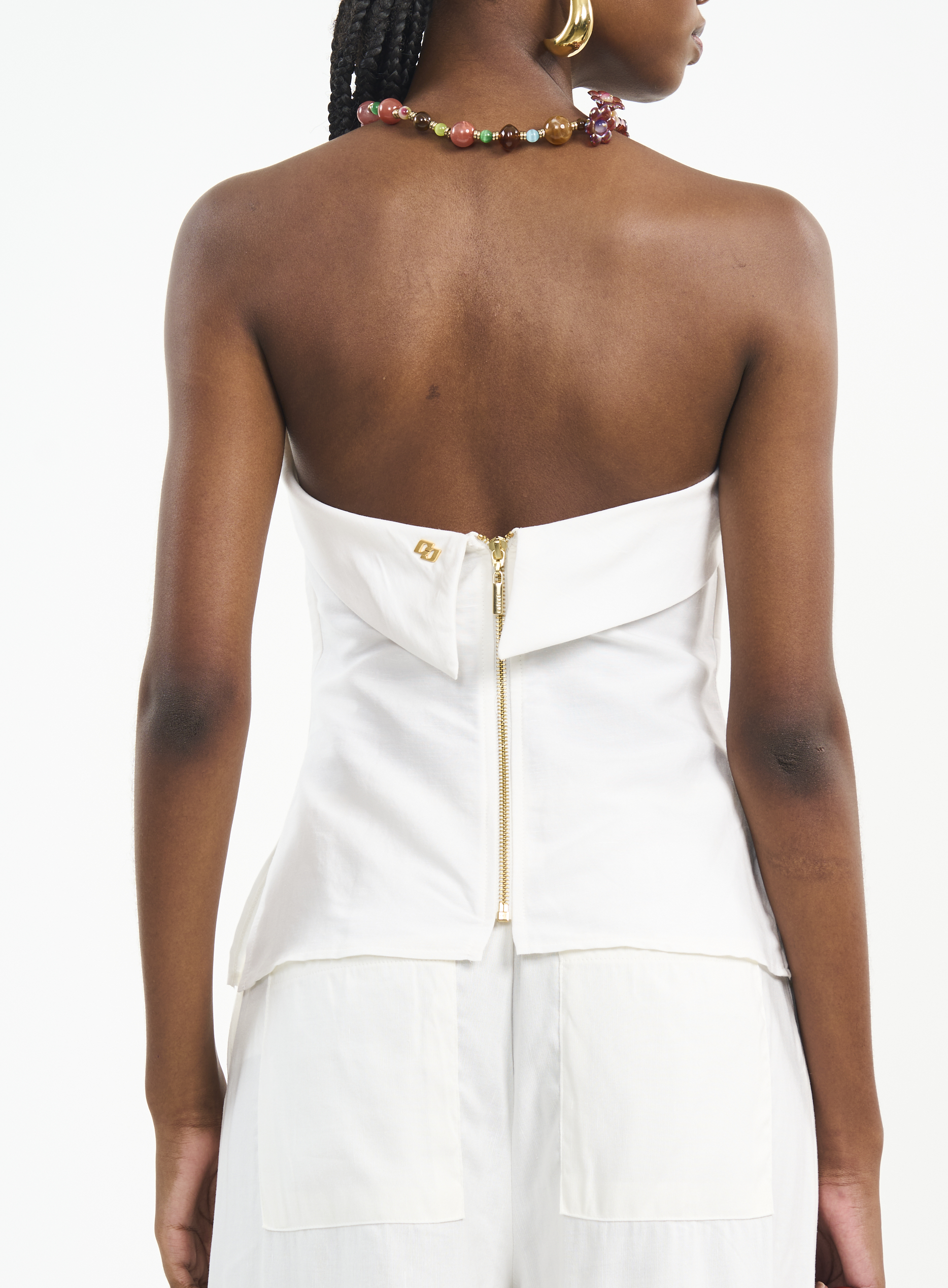 BLUSA LINHO P OFF SHELL