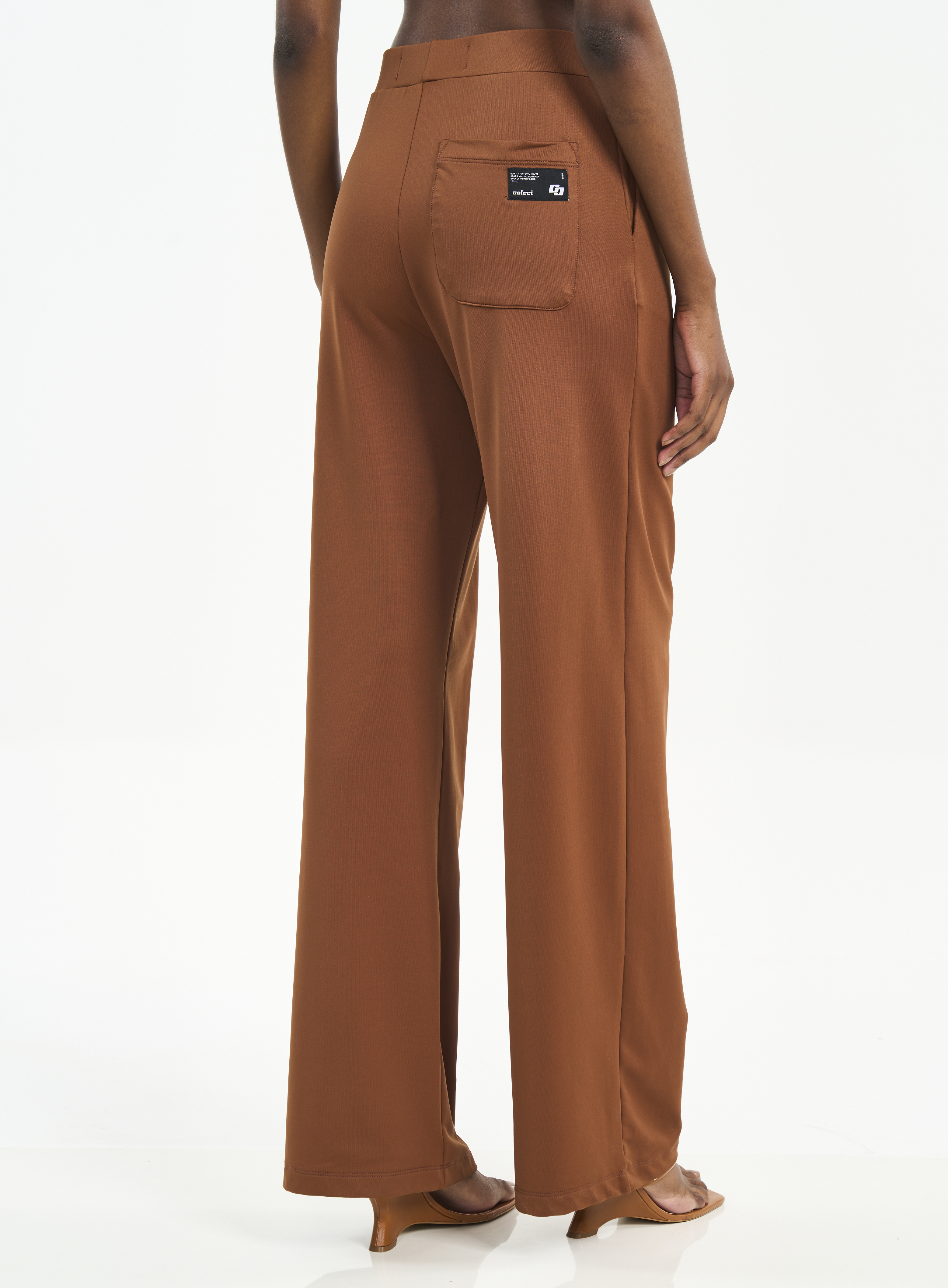 CALÇA COLCCI G MARROM TIRAMISU