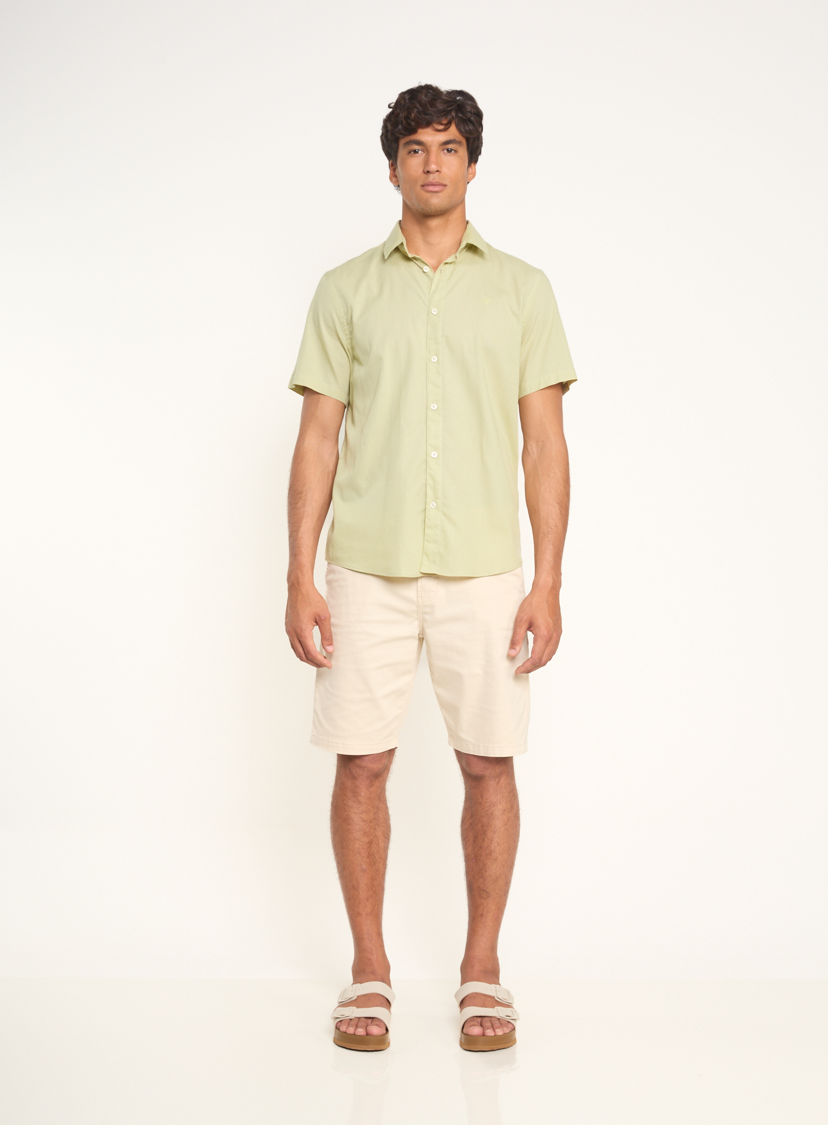 CAMISA RELAX 2 G BEGE ARUNA