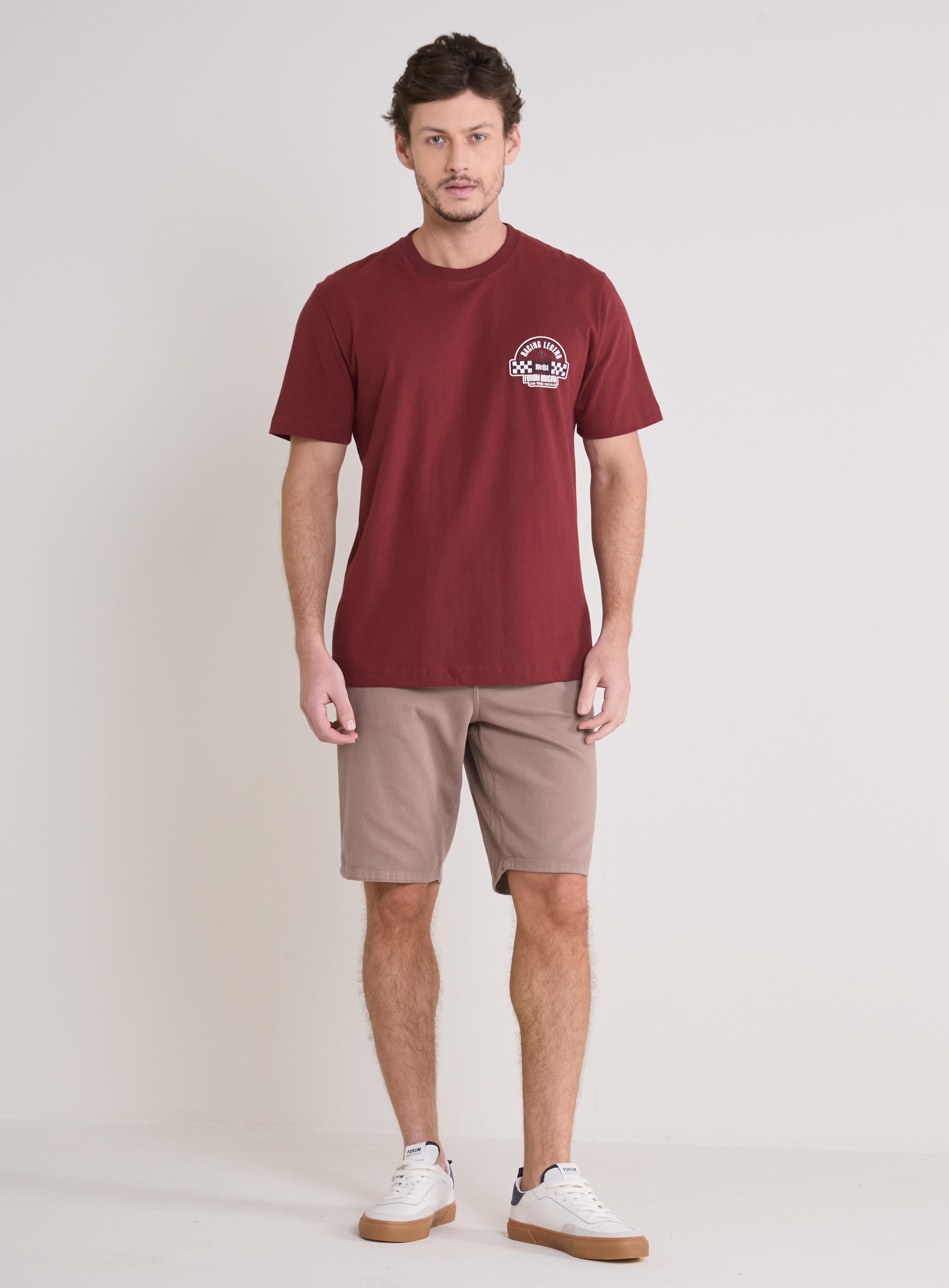 CAMISETA FORUM M BORDO GIA