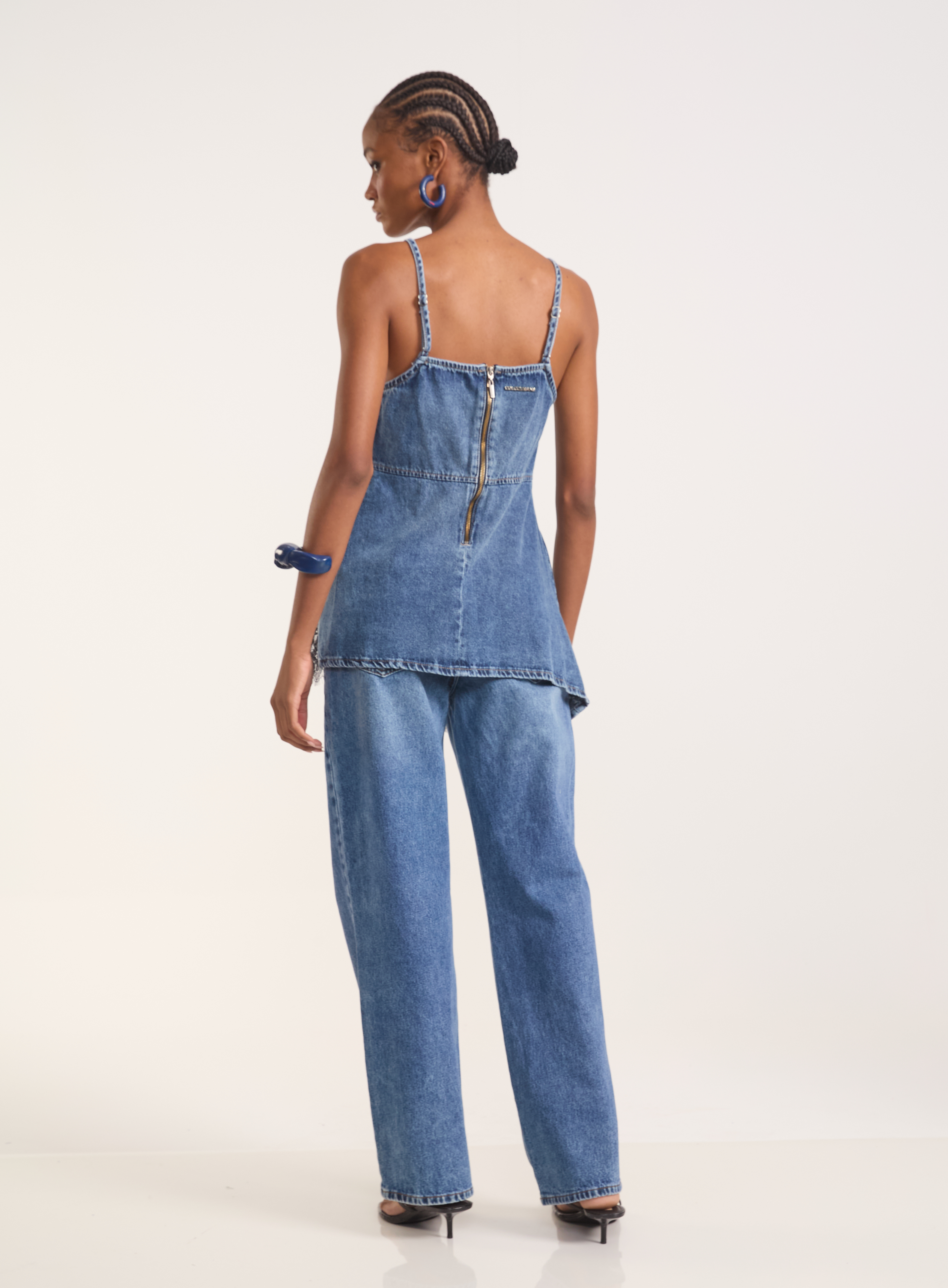 CALÇA JEANS BARCELONA 34 INDIGO