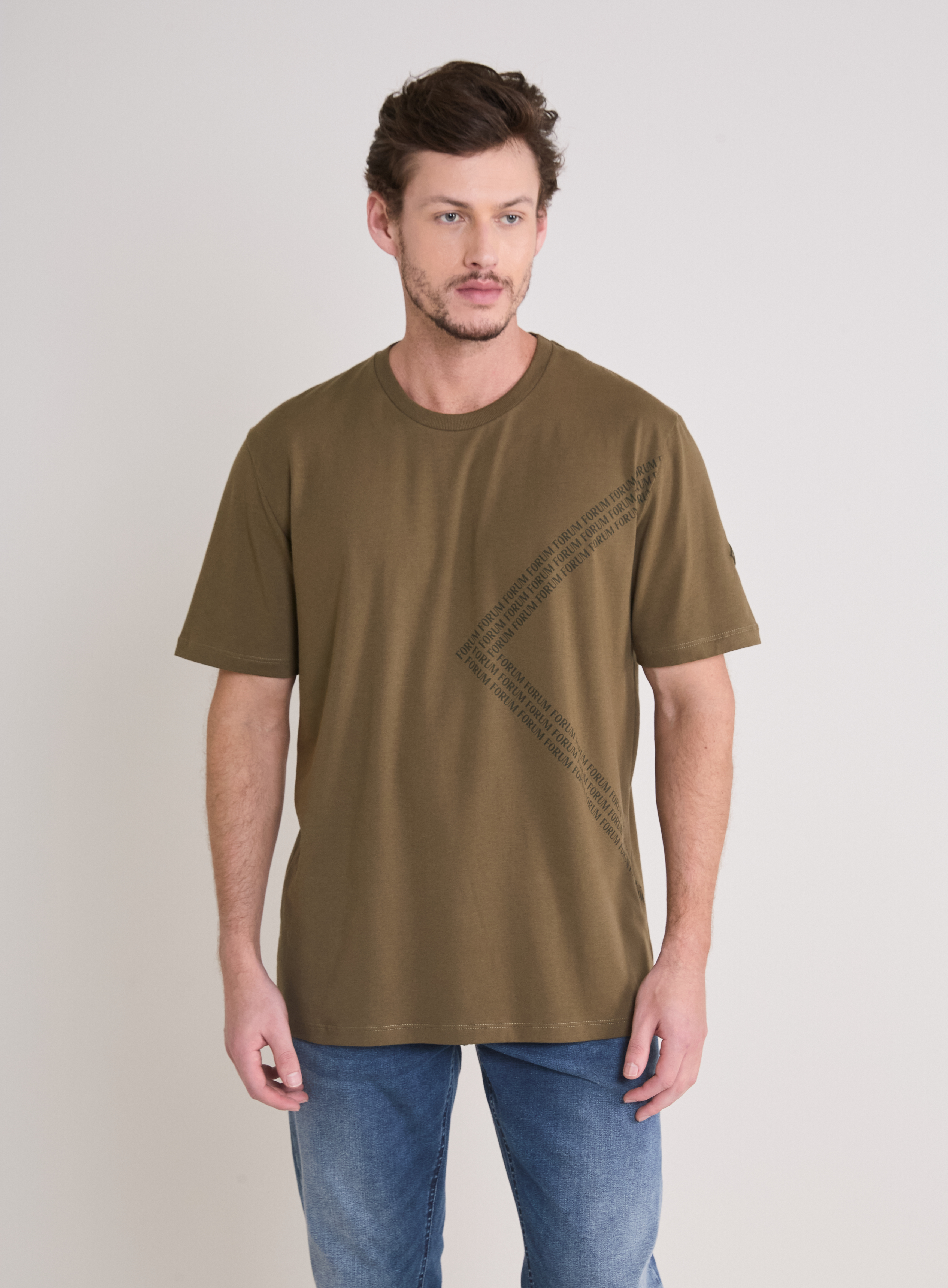 CAMISETA FORUM G BEGE PILAR
