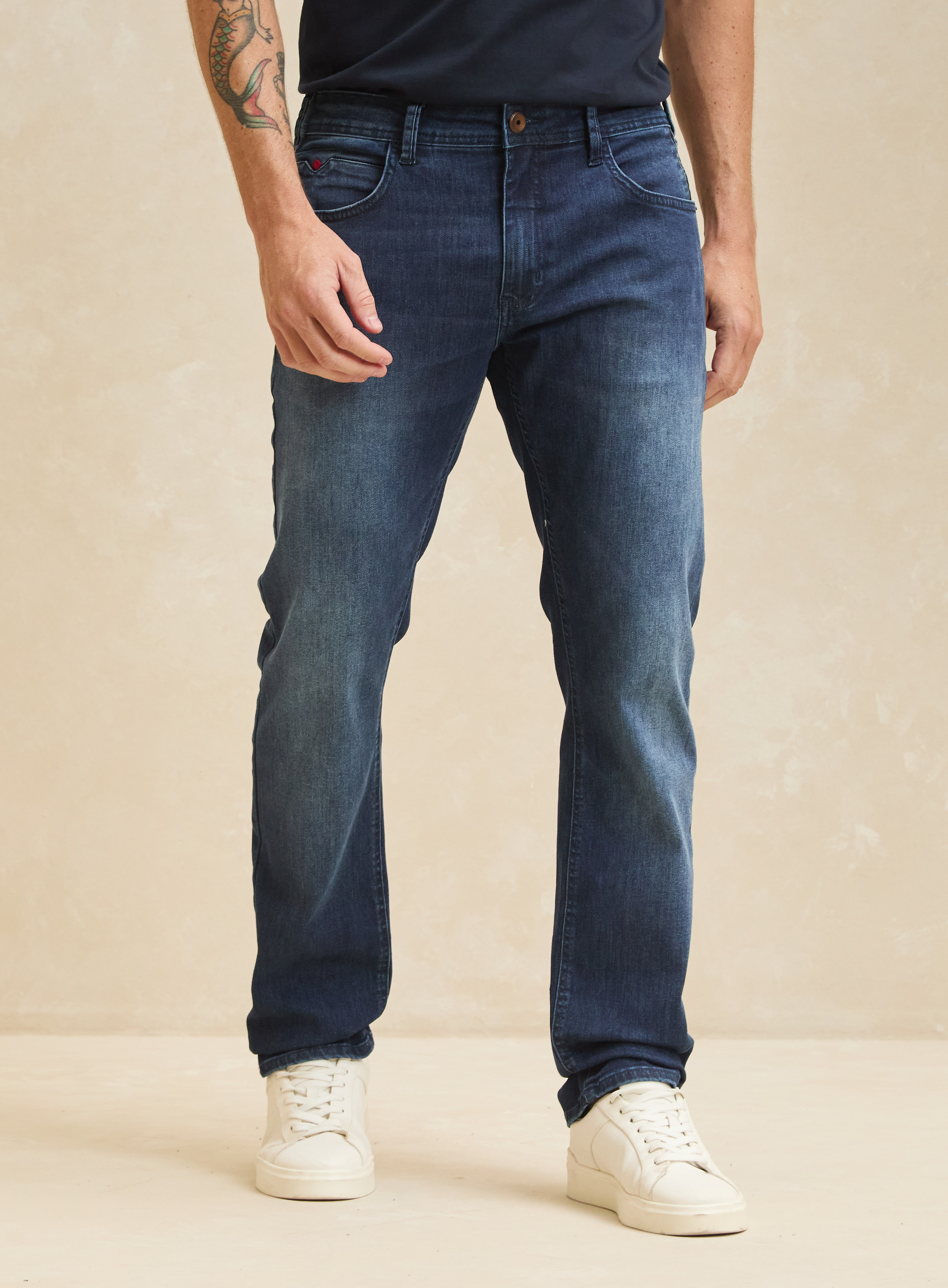 CALÇA JEANS PAUL SLIM 38 INDIGO
