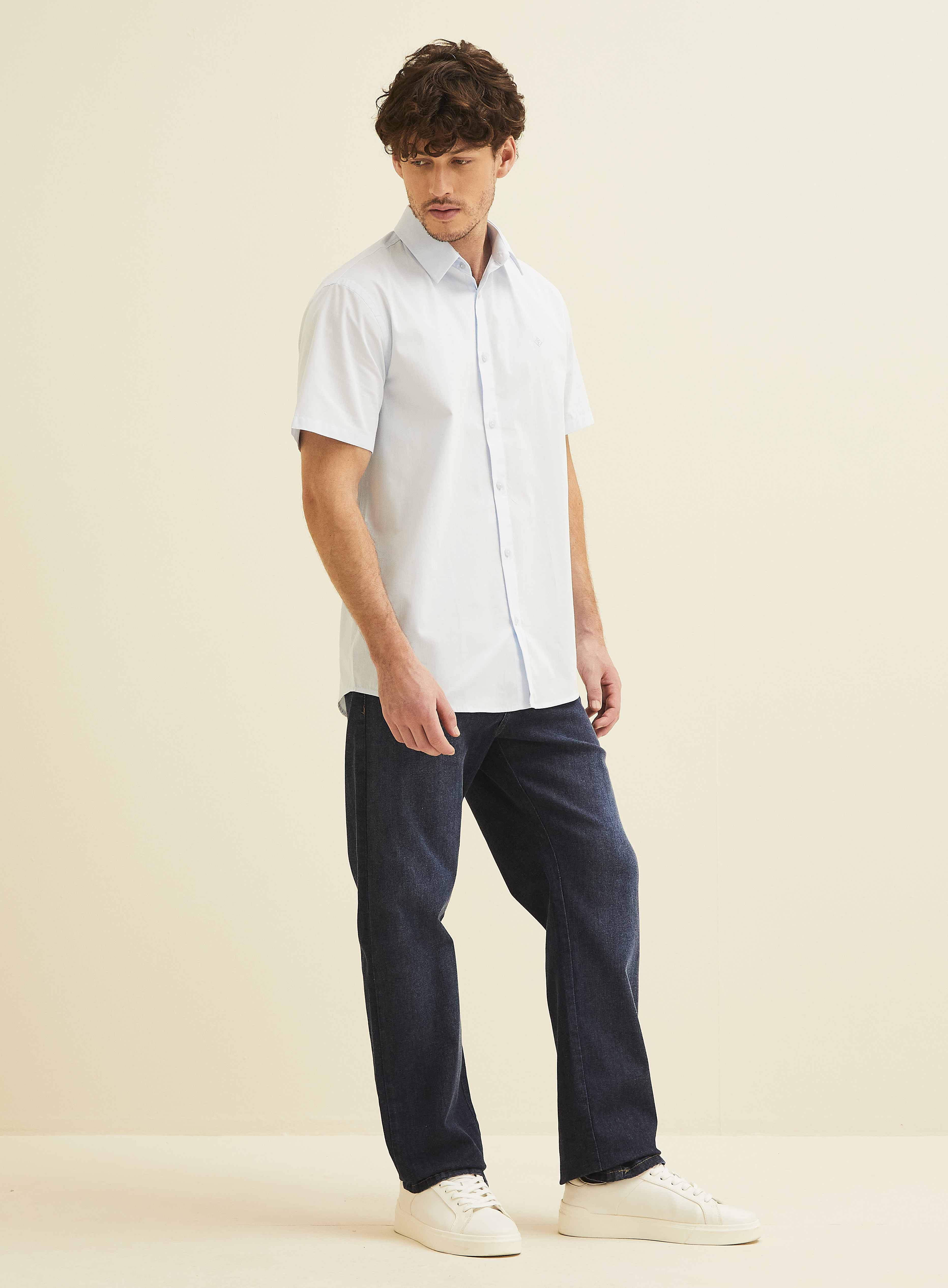 CAMISA RELAX M AZUL SKEY