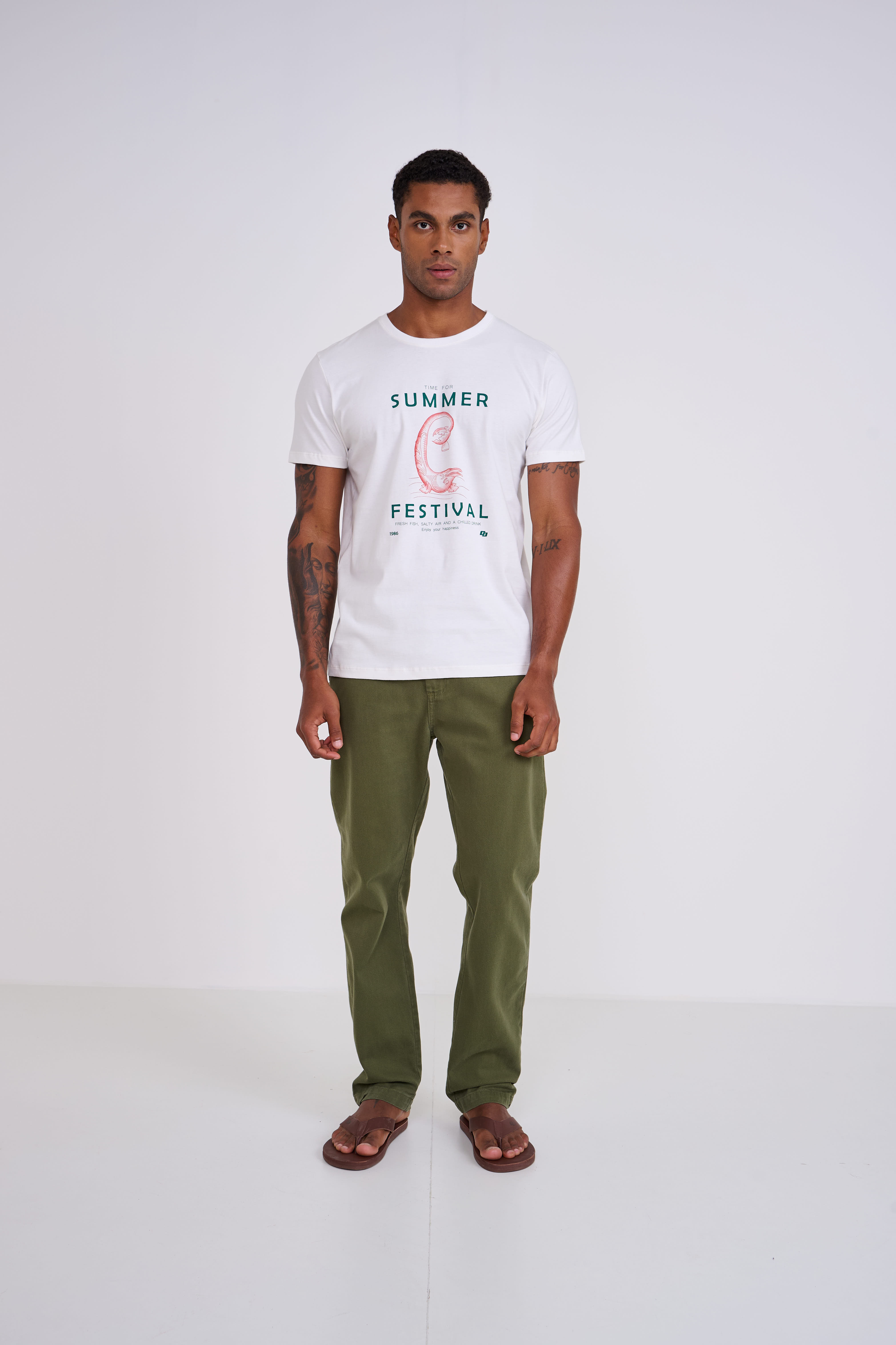 CAMISETA COLCCI G OFF SHELL
