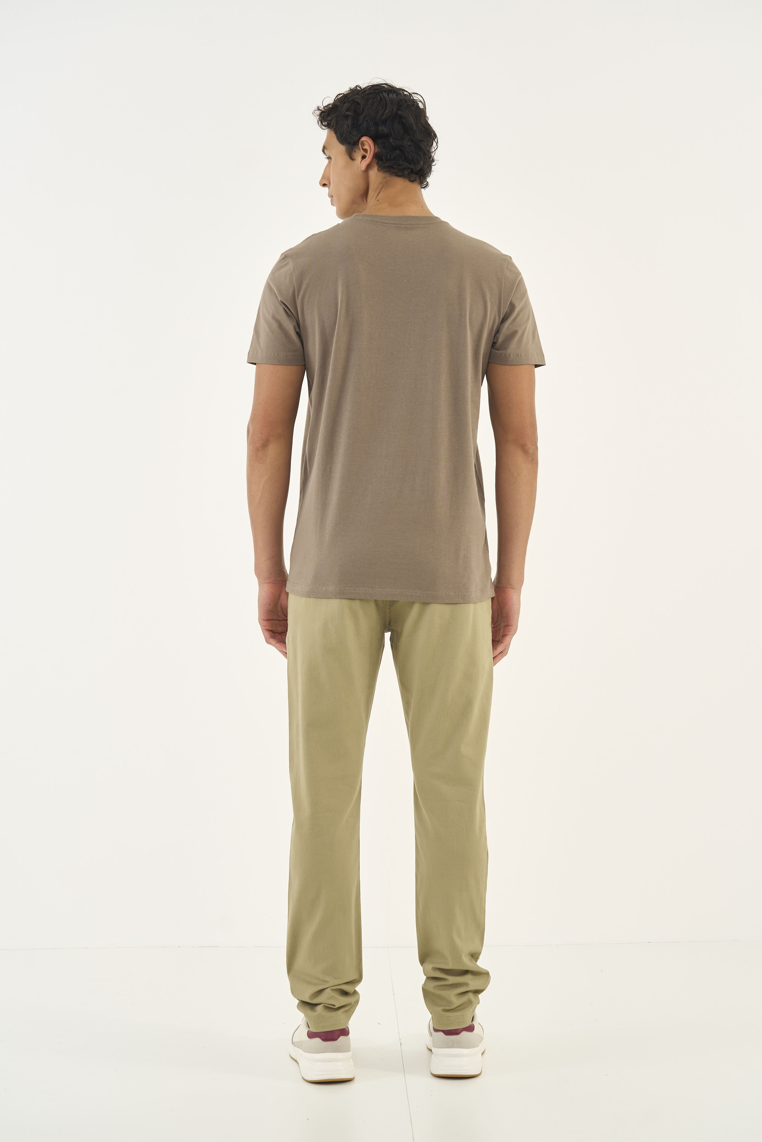 CALÇA SARJA NEW FELIPE 44 BEGE TIGER