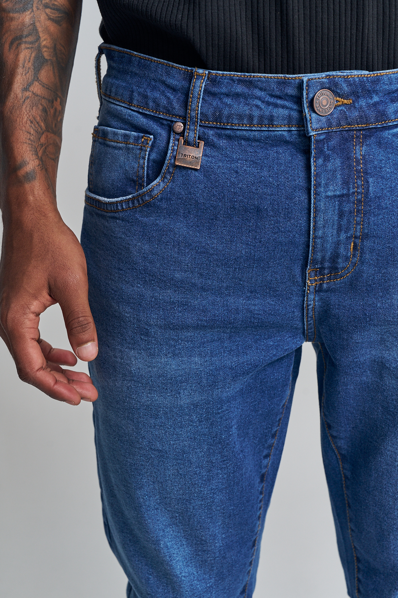 CALÇA JEANS GILSON 42 INDIGO