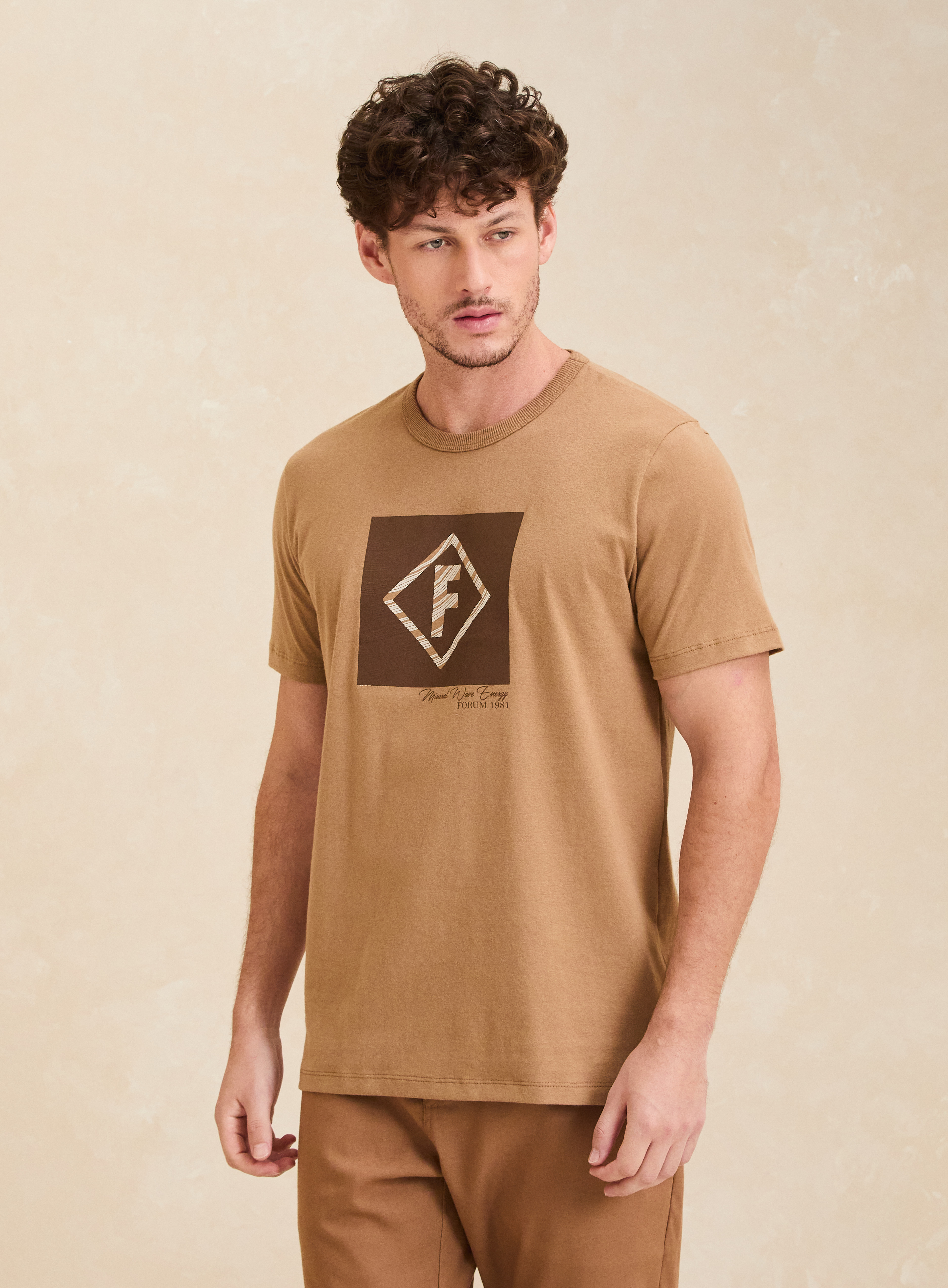 CAMISETA FORUM GG MARROM TIMUR