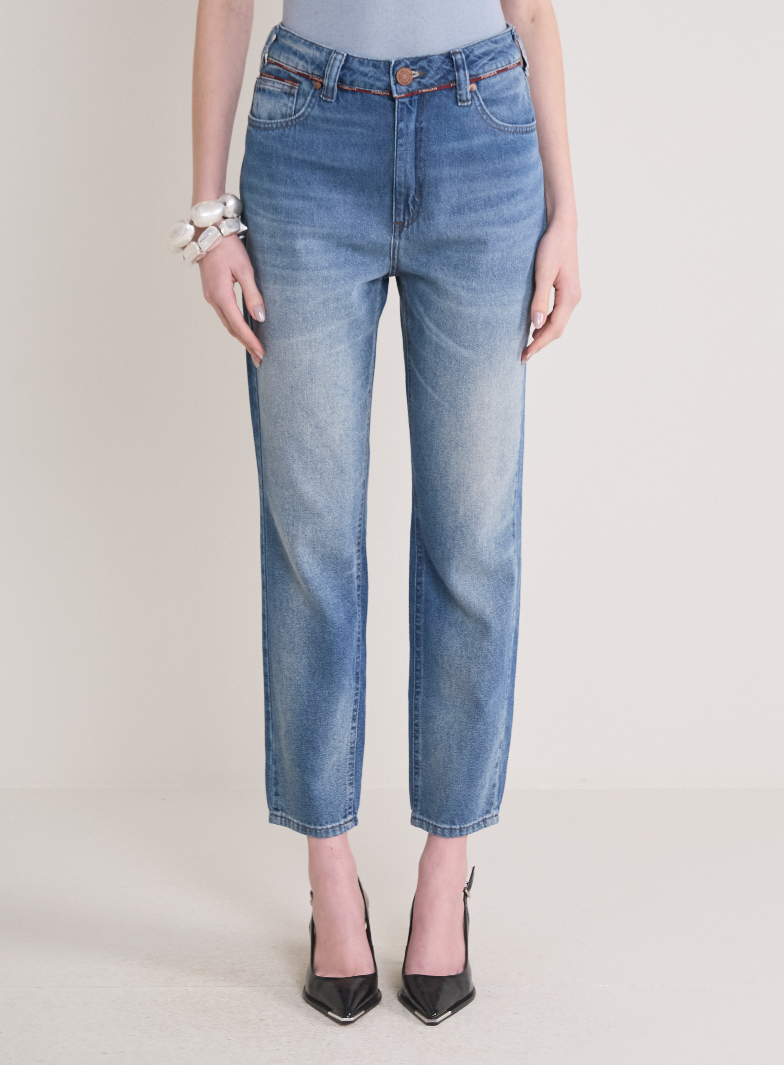 CALÇA JEANS LOLA 42 INDIGO