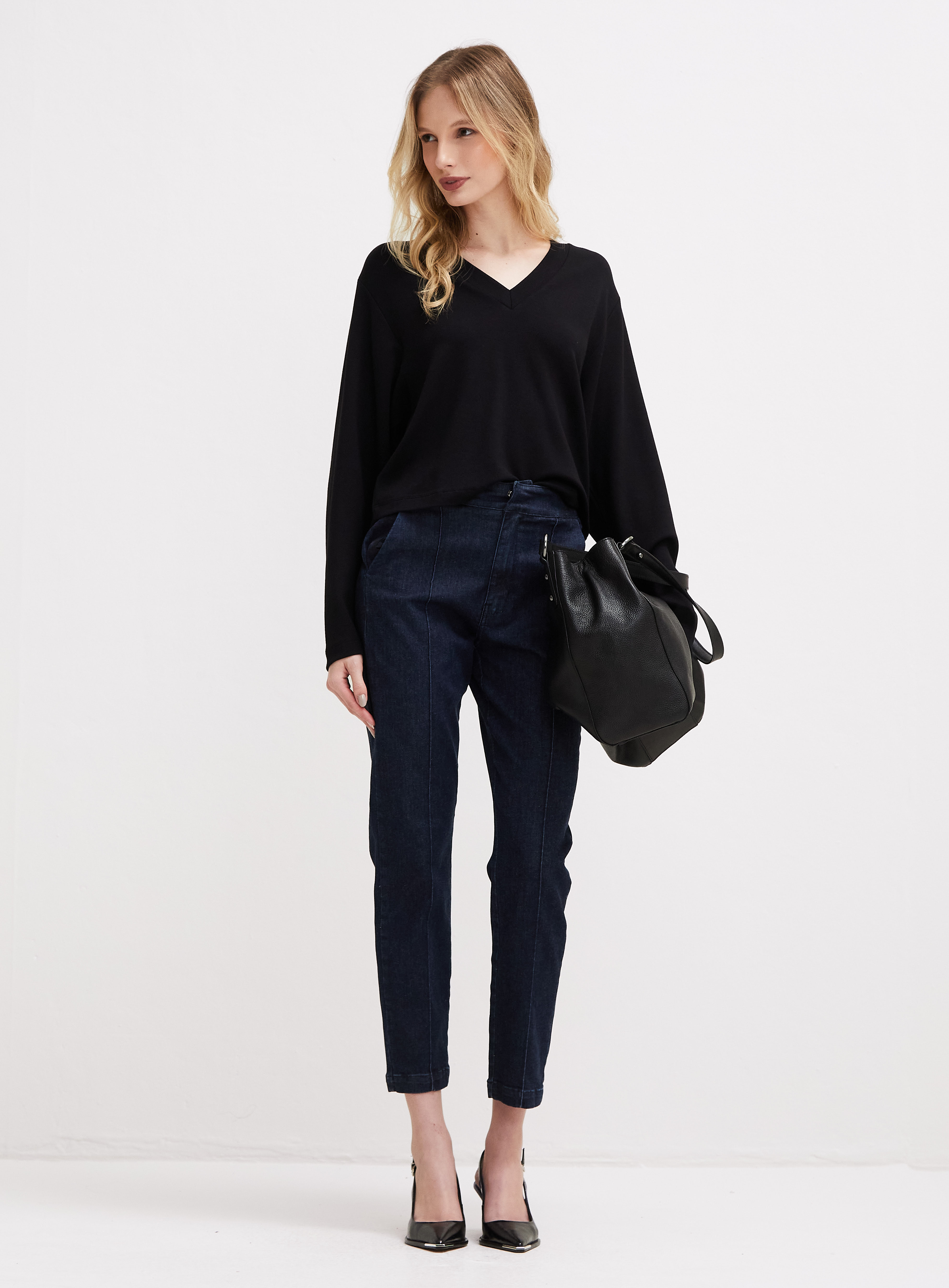 CALÇA JEANS LOLA STRETCH 38 INDIGO