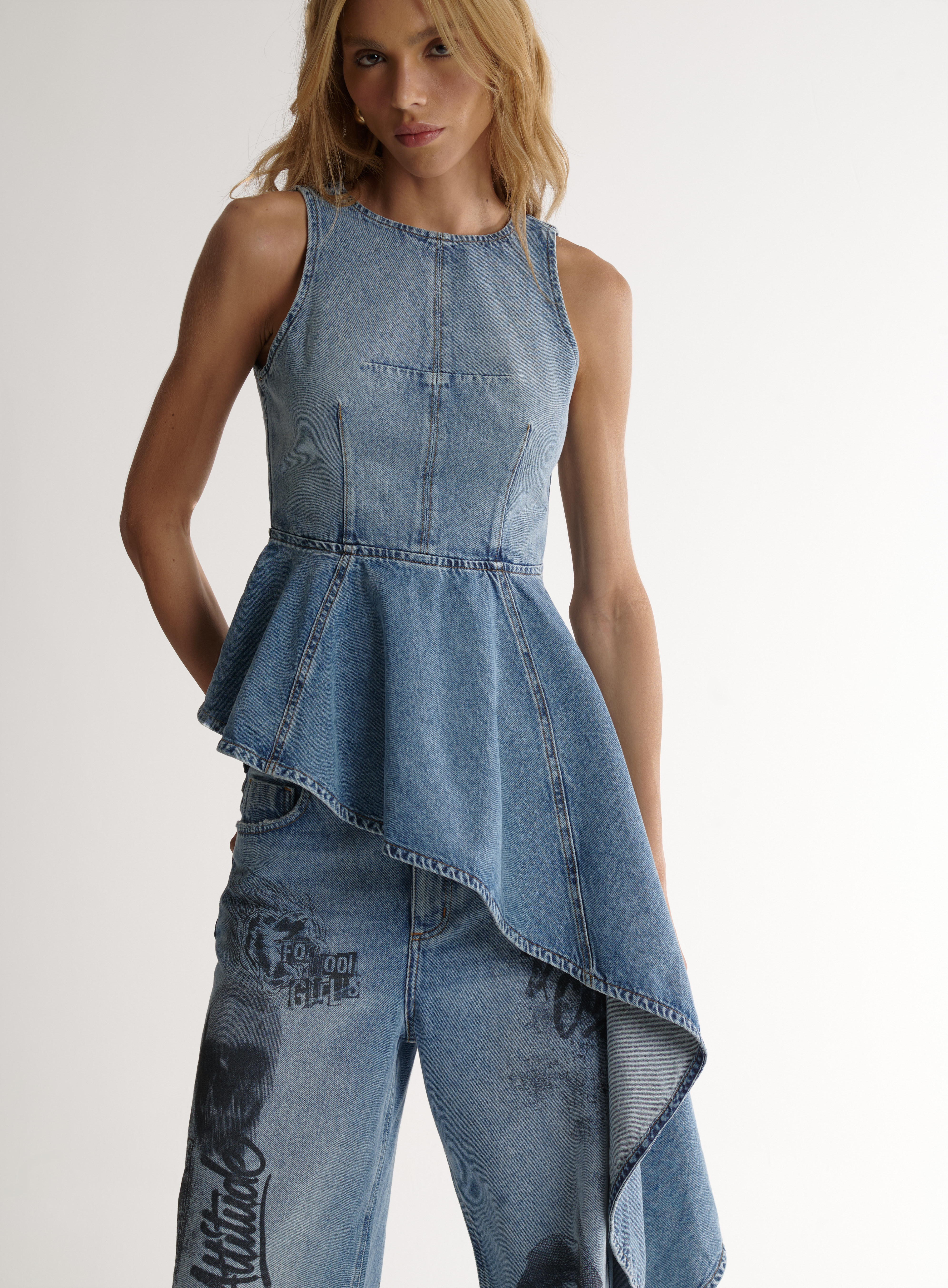 BLUSA JEANS M INDIGO