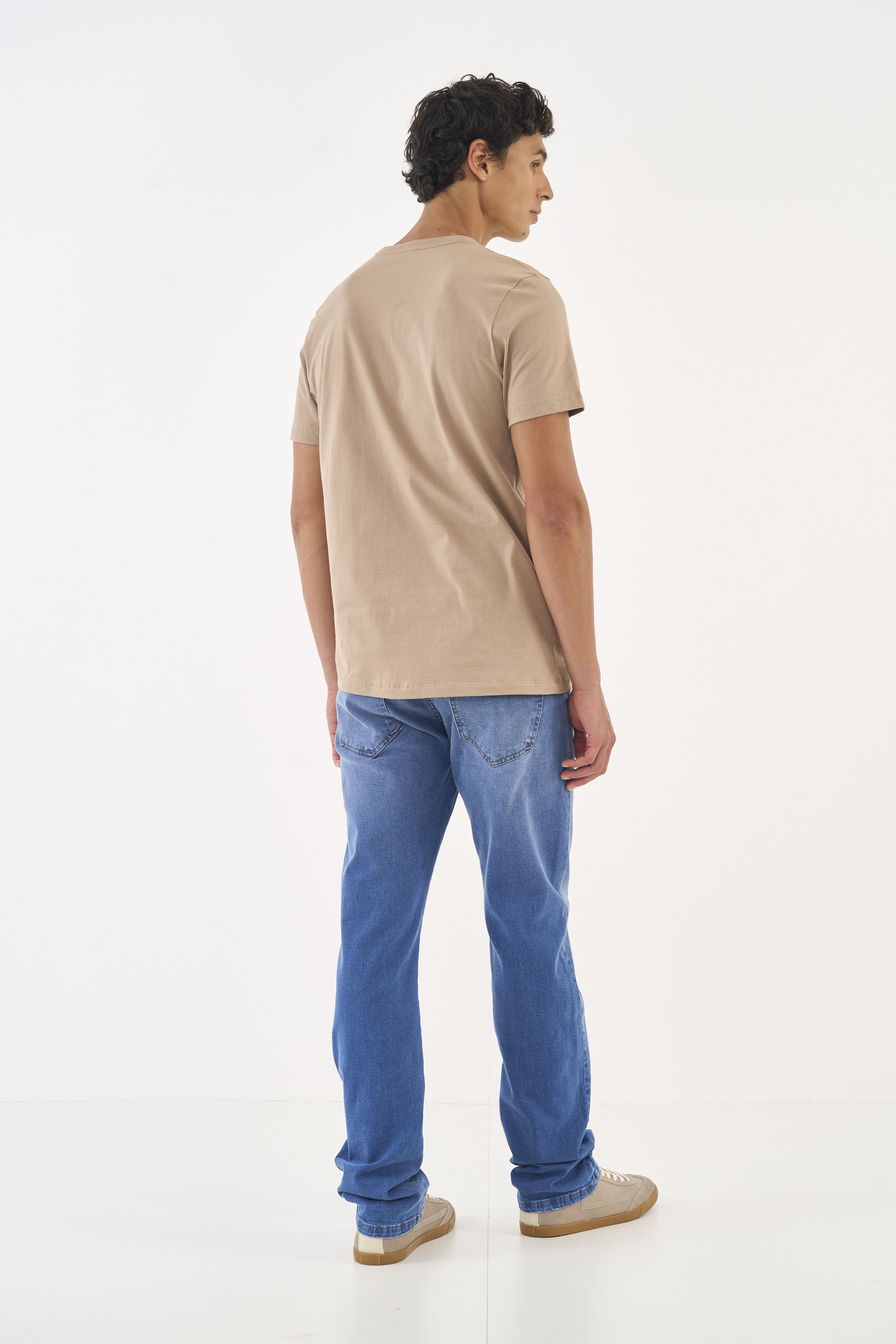 CAMISETA COLCCI G BEGE SAND CASTLE