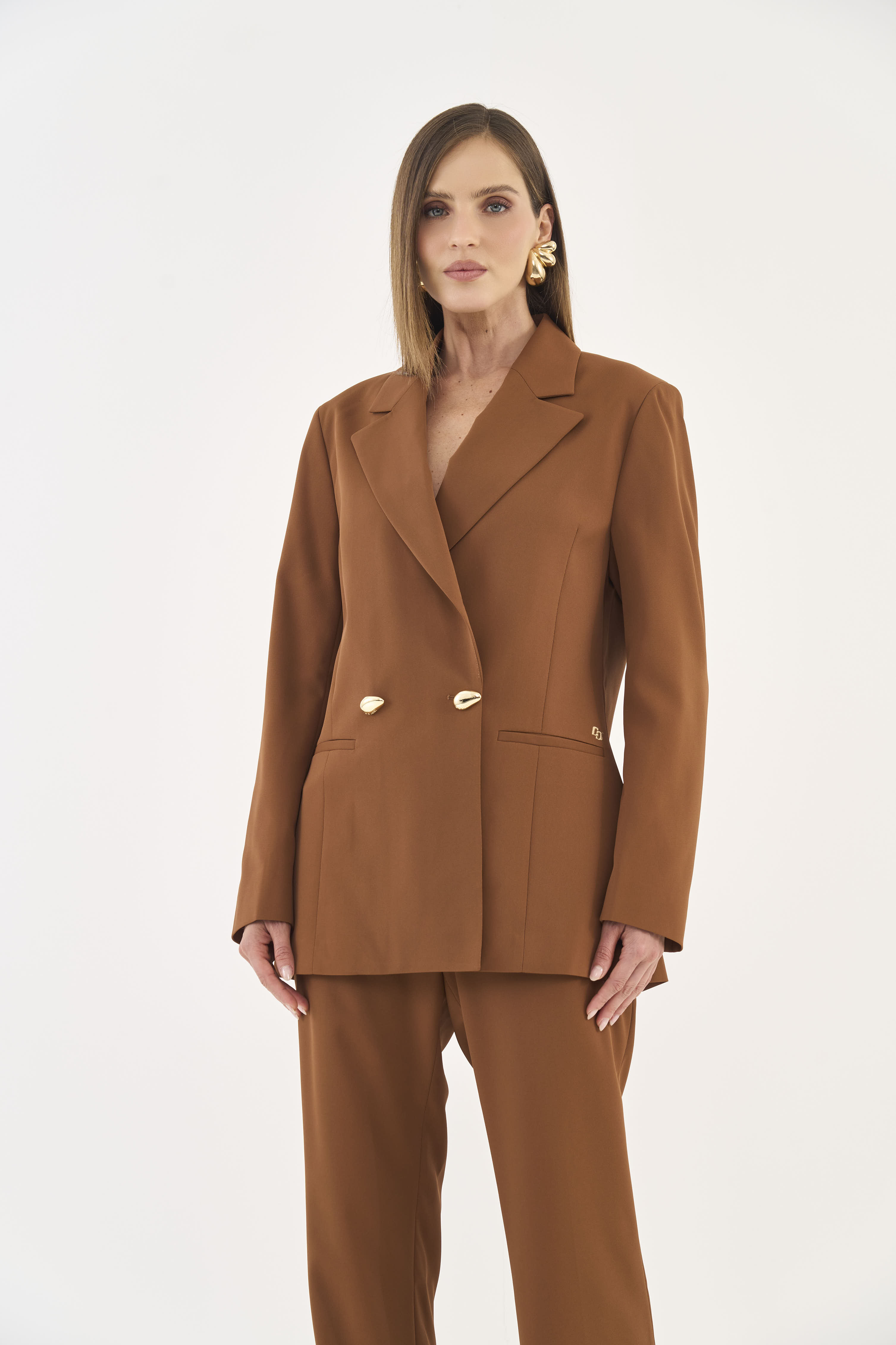 BLAZER COLCCI P MARROM CARVALHO