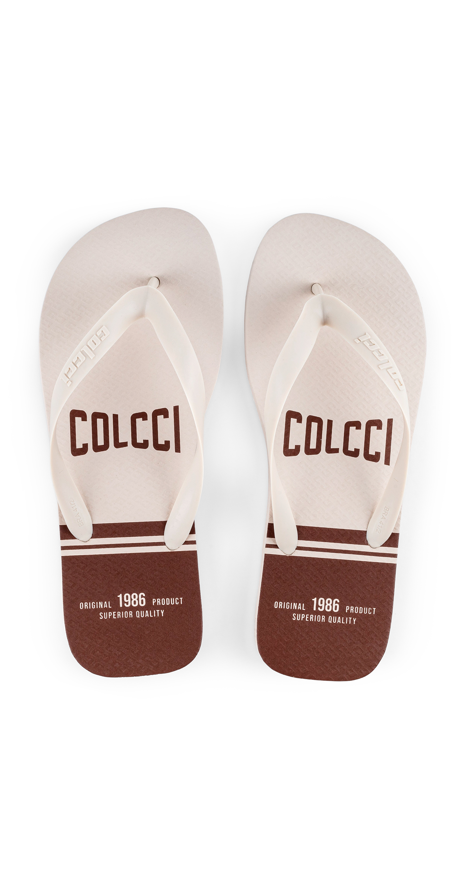 CHINELO COLCCI MASCULINO 39-40 BRANCO