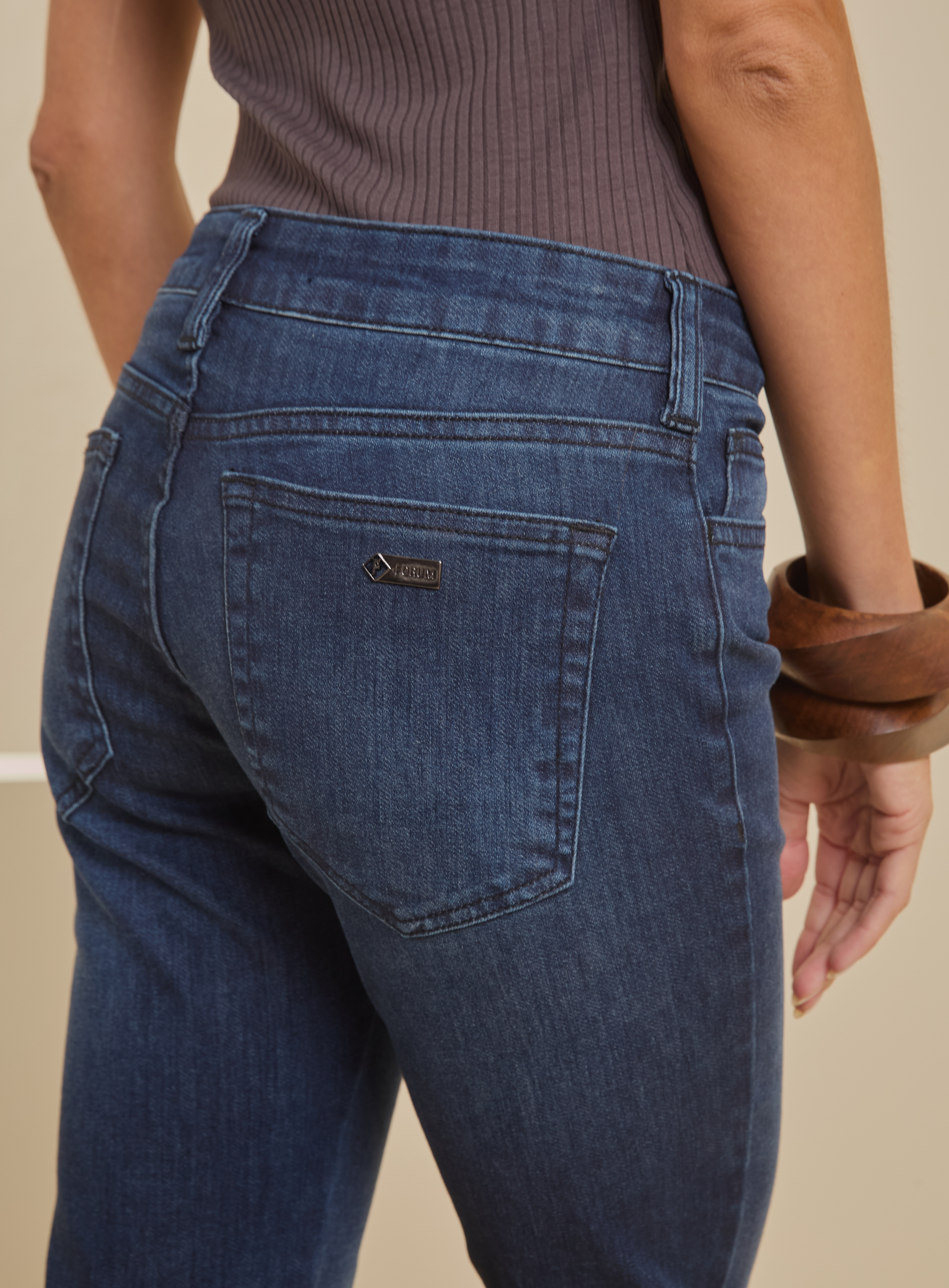CALÇA JEANS VERONICA 36 INDIGO