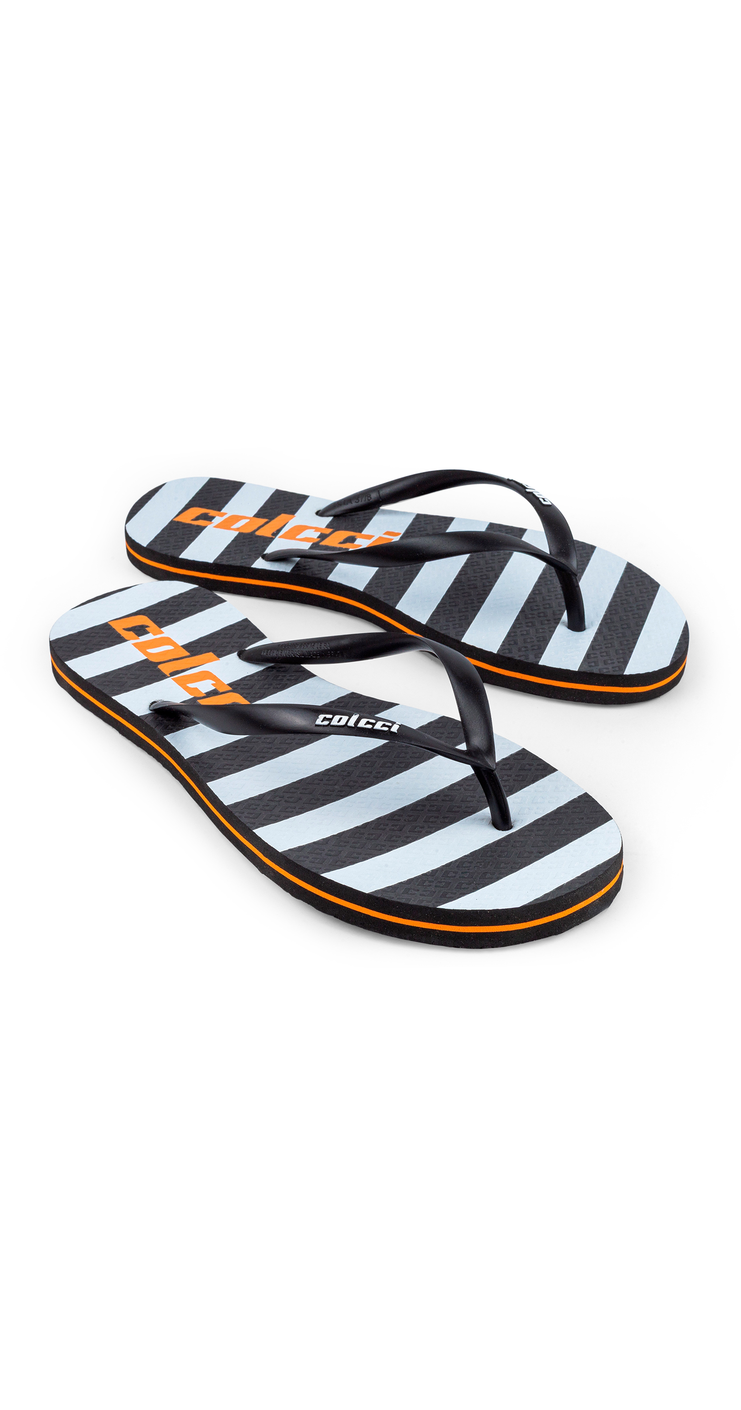 CHINELO LISTRAS COLCCI 33-34 AZUL TRANQUIL BLUE