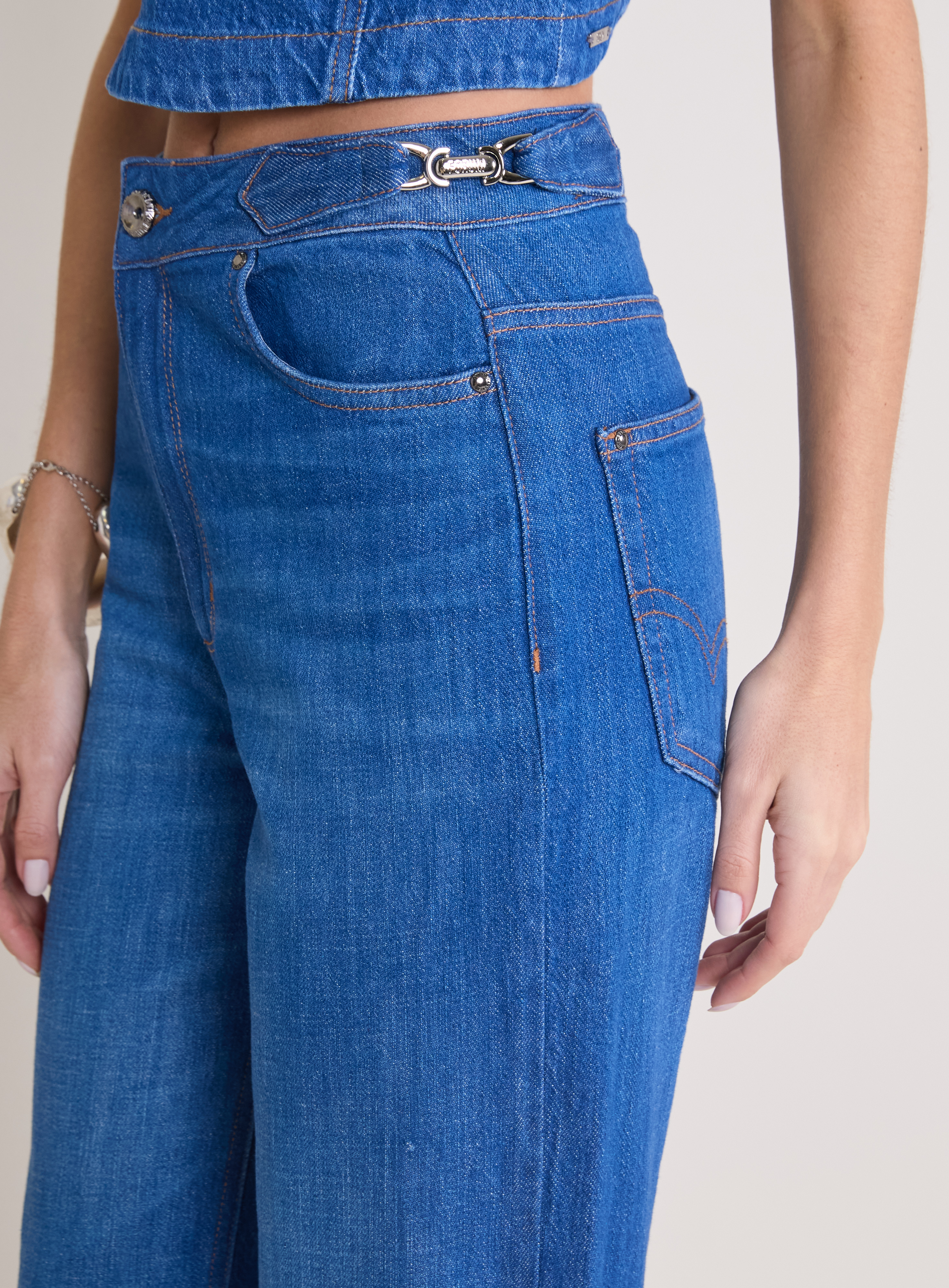 CALÇA JEANS LOUISE 40 INDIGO