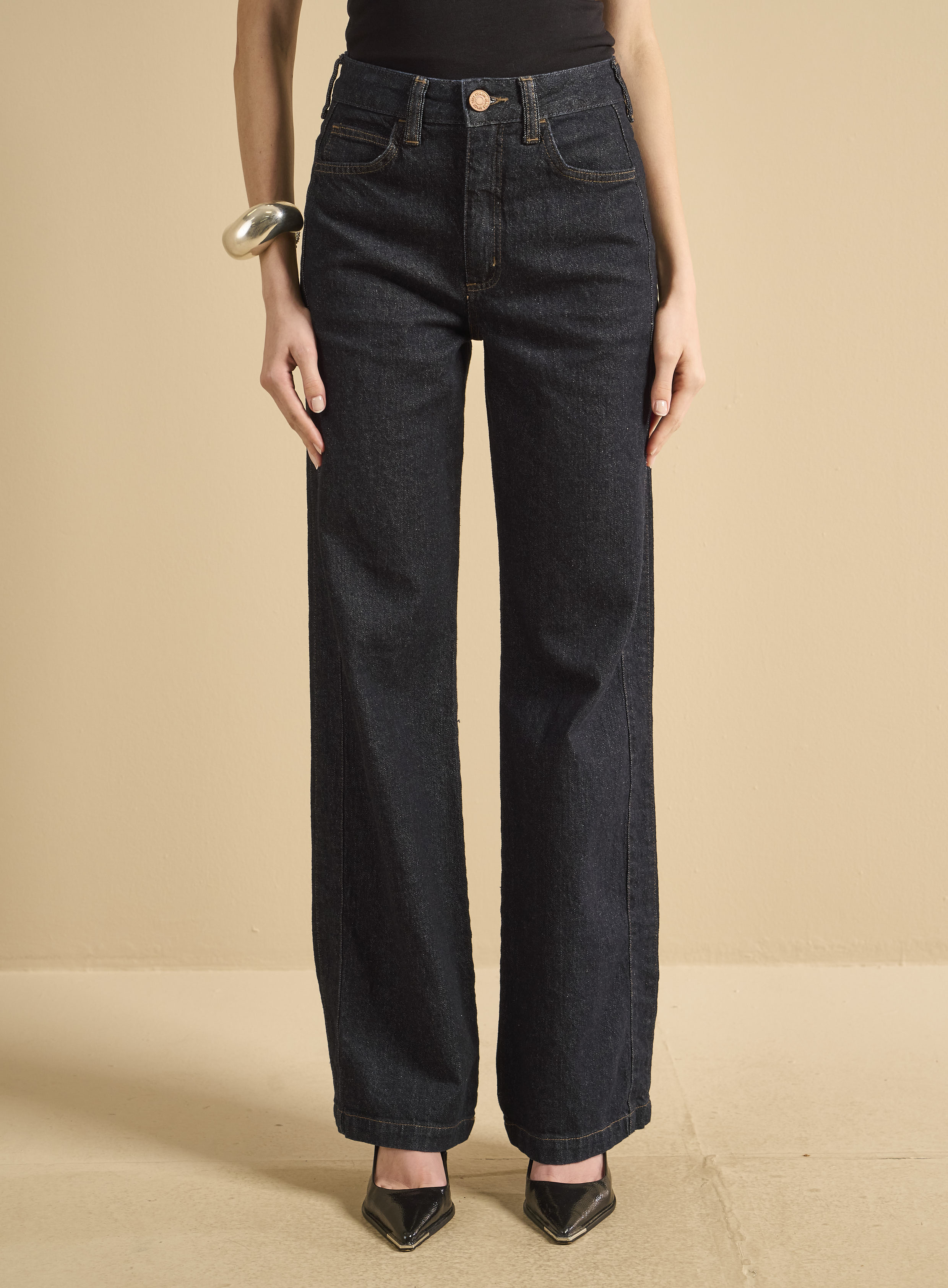 CALÇA JEANS BELLA STRETCH 42 INDIGO