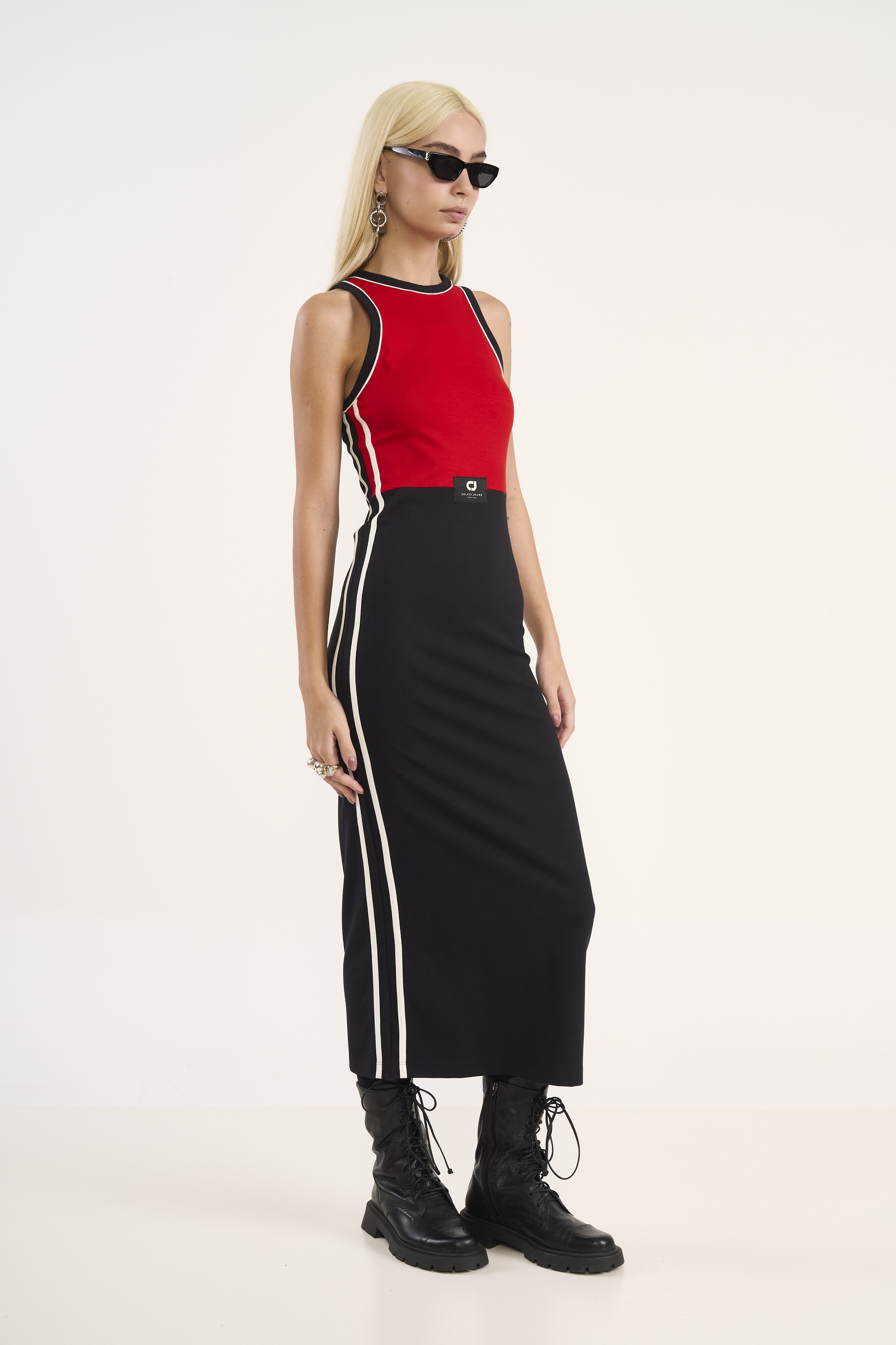 VESTIDO COLCCI JEANS P PTO./VM./OFF.