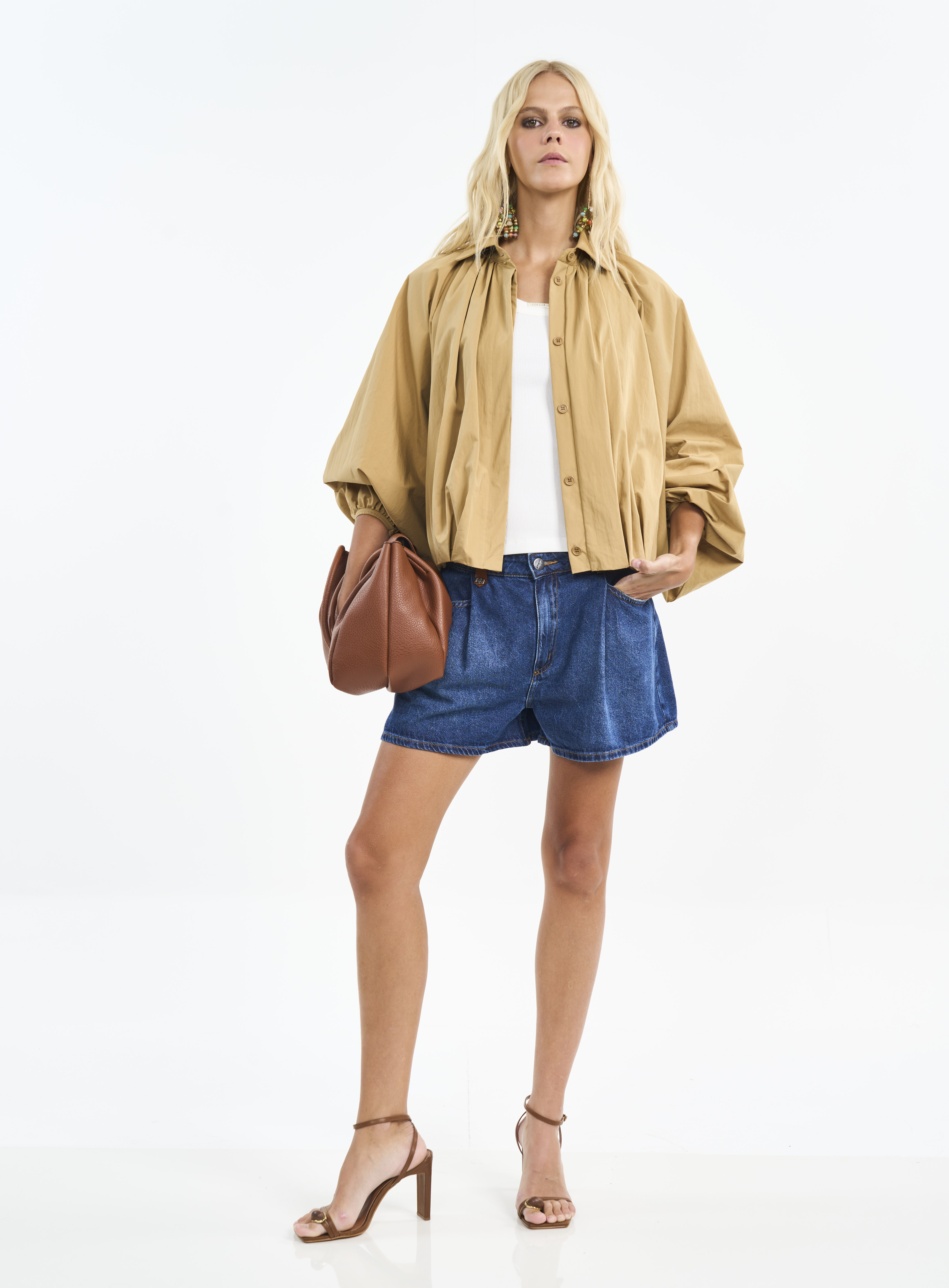 SHORT JEANS JADE 36 INDIGO