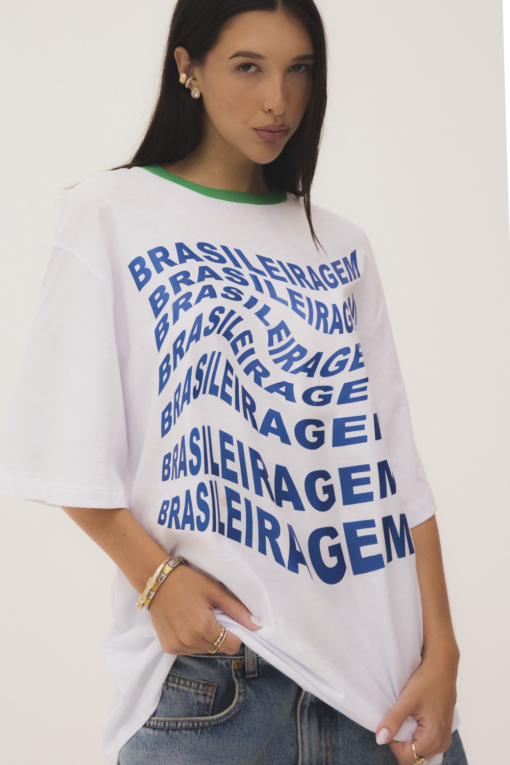 CAMISETA OPEN GG BRANCO