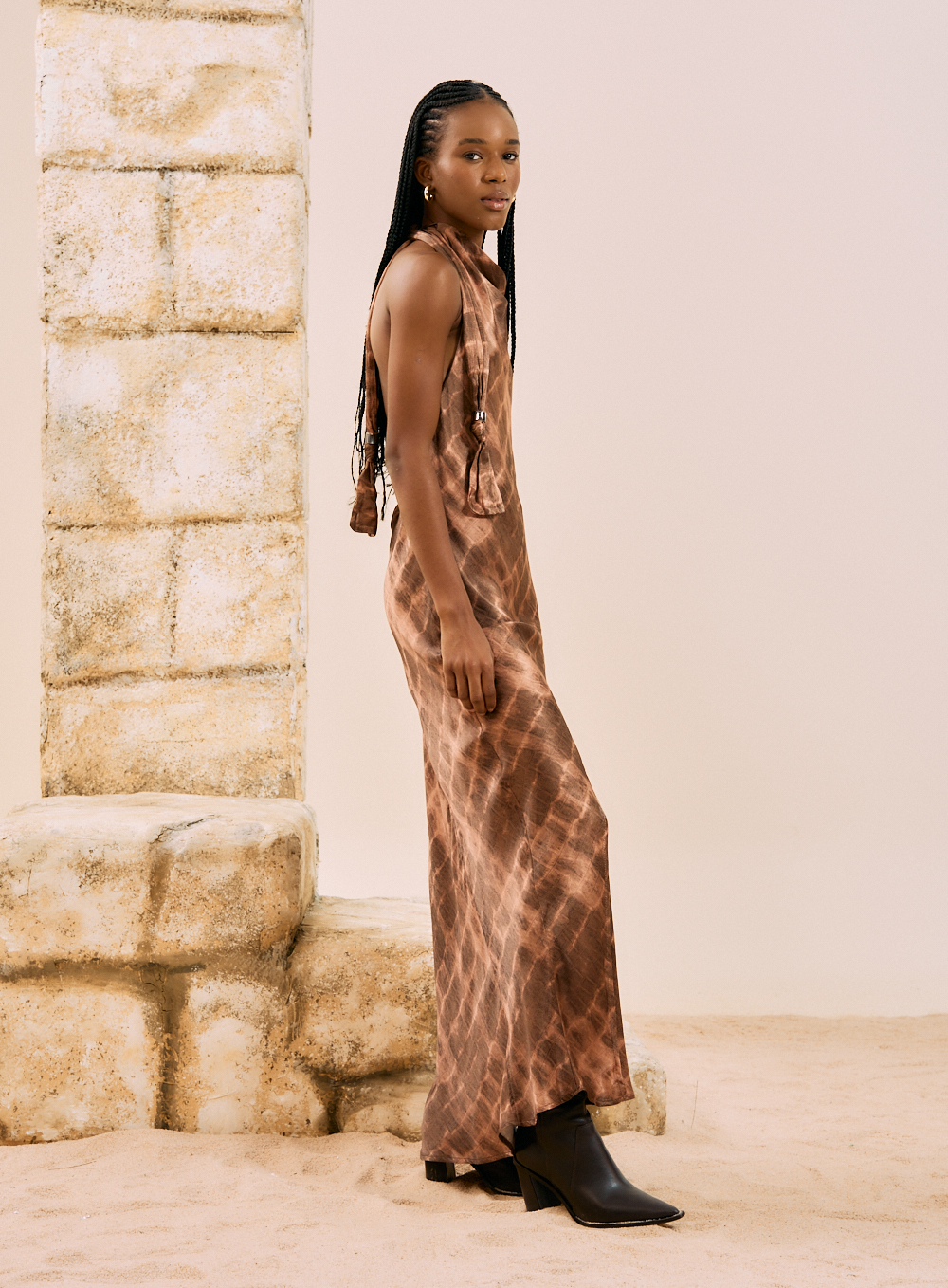 VESTIDO OPEN G CROCO.BR.OF CA.
