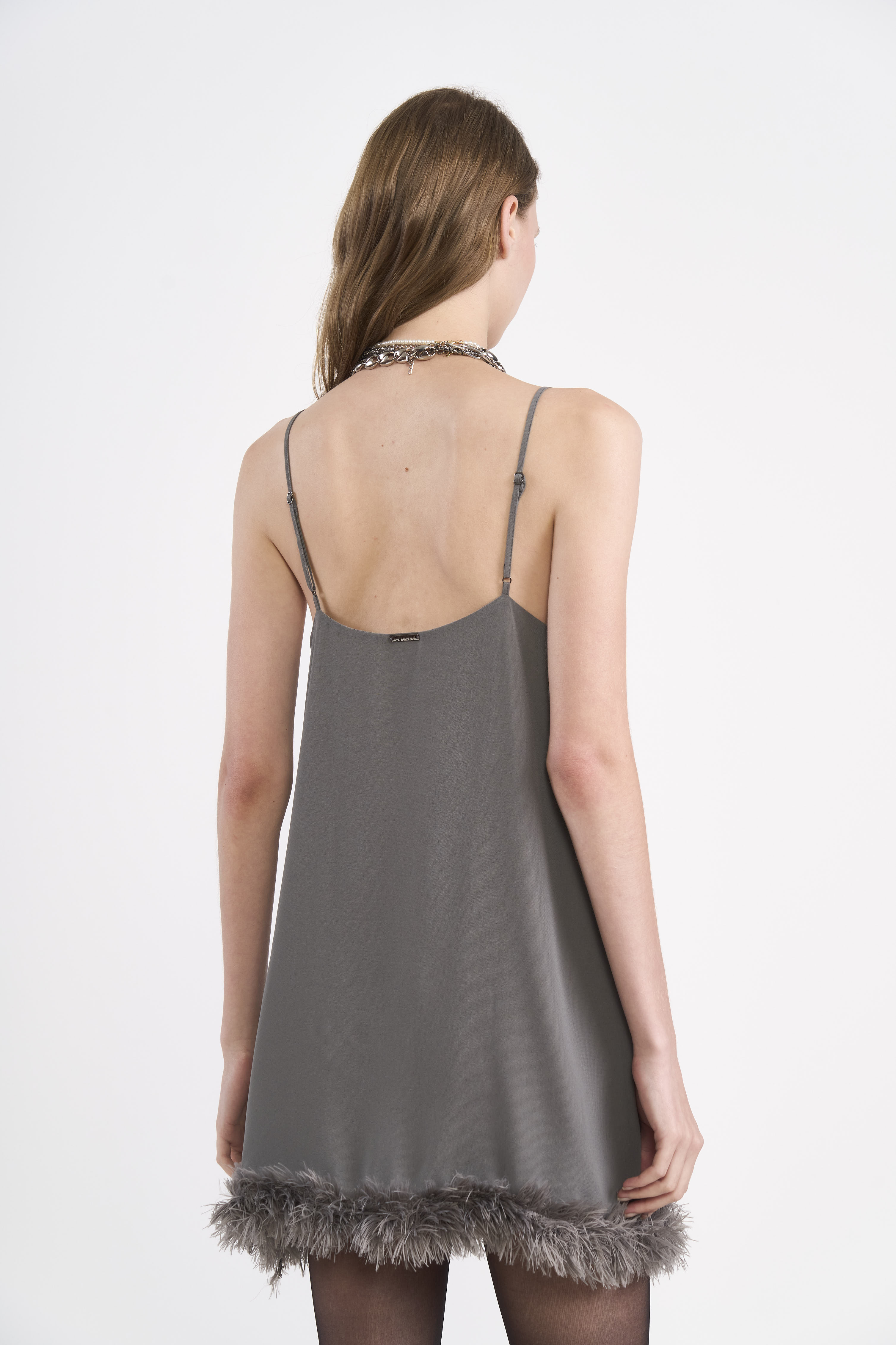 VESTIDO COLCCI P CINZA ALITA