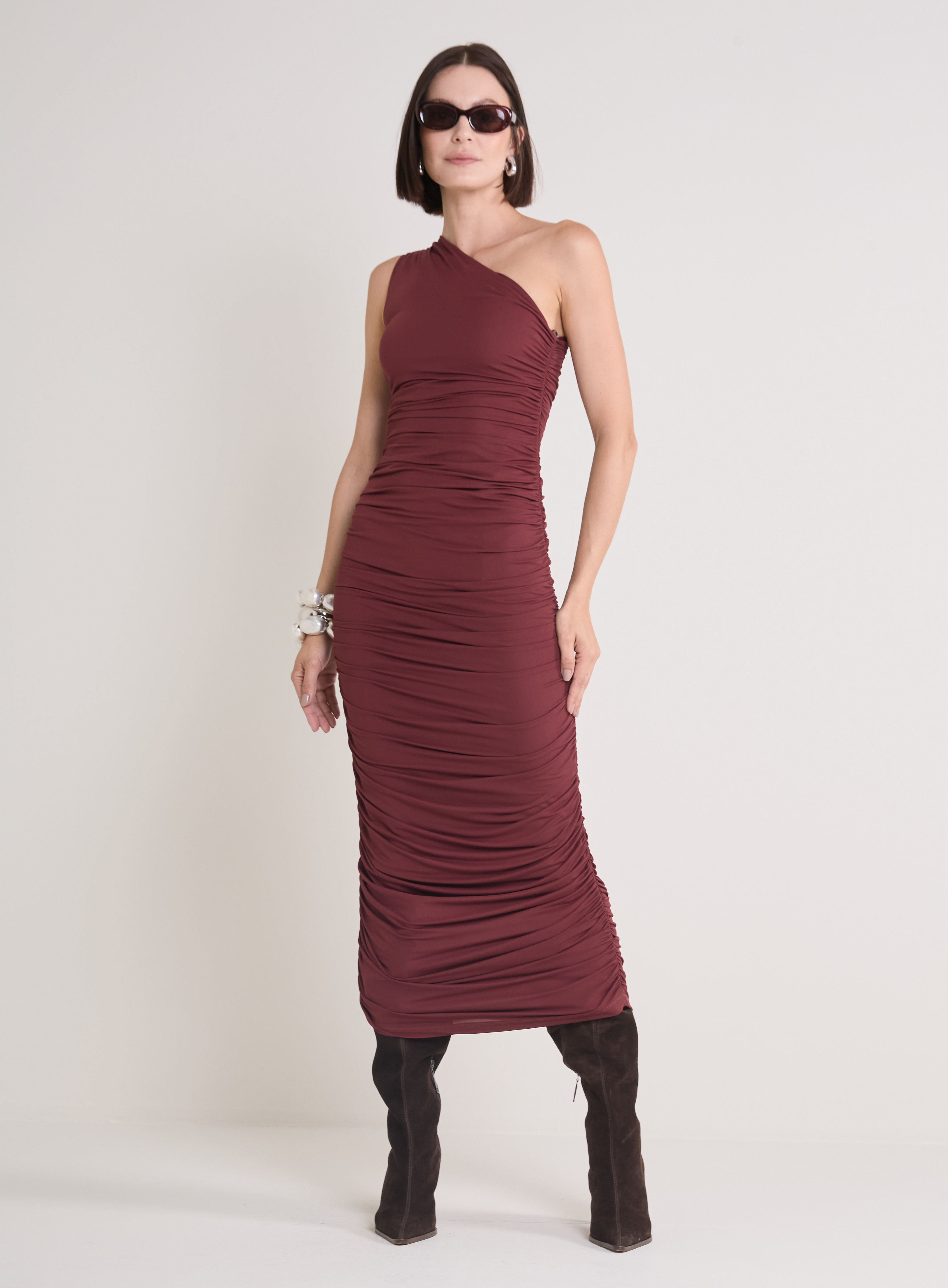 VESTIDO FORUM M BORDO DATE