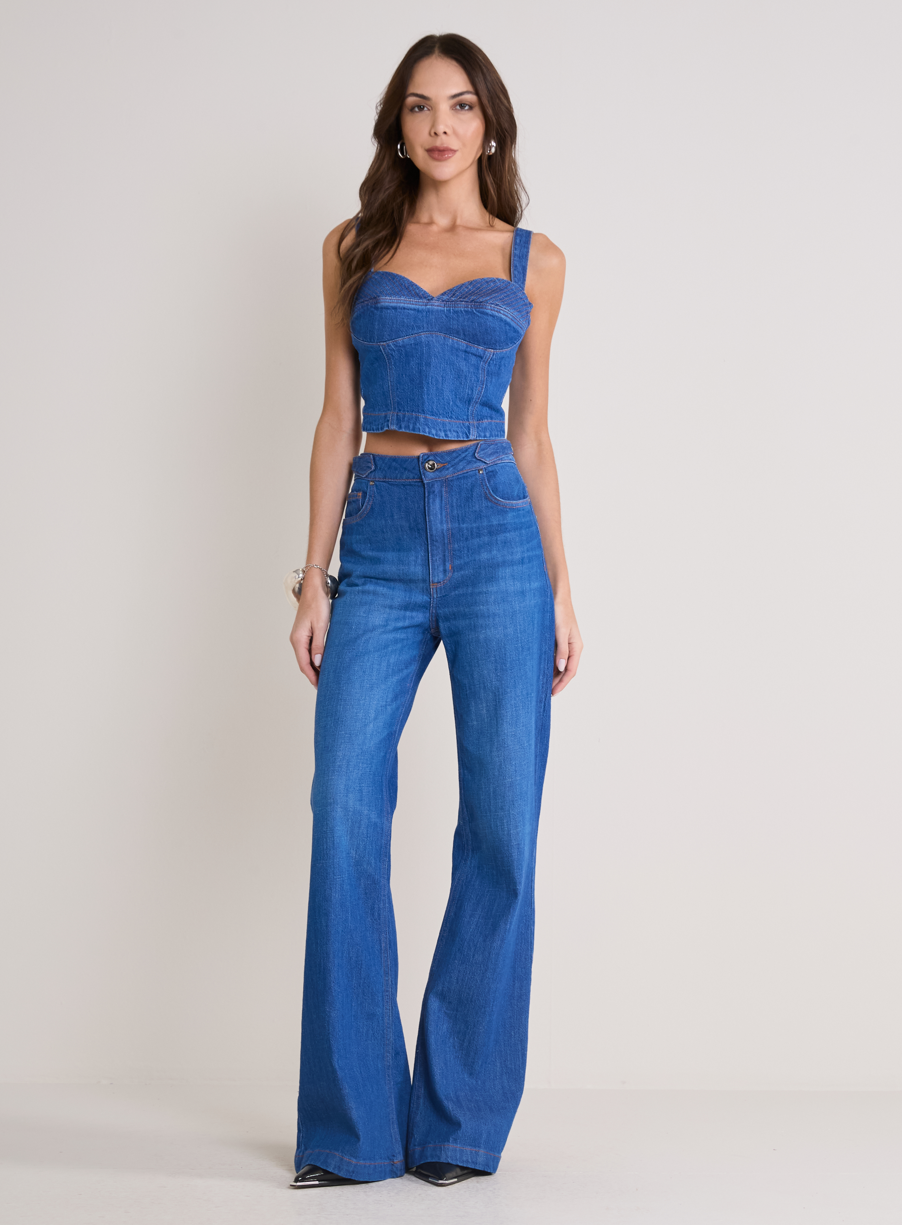 TOP JEANS G INDIGO
