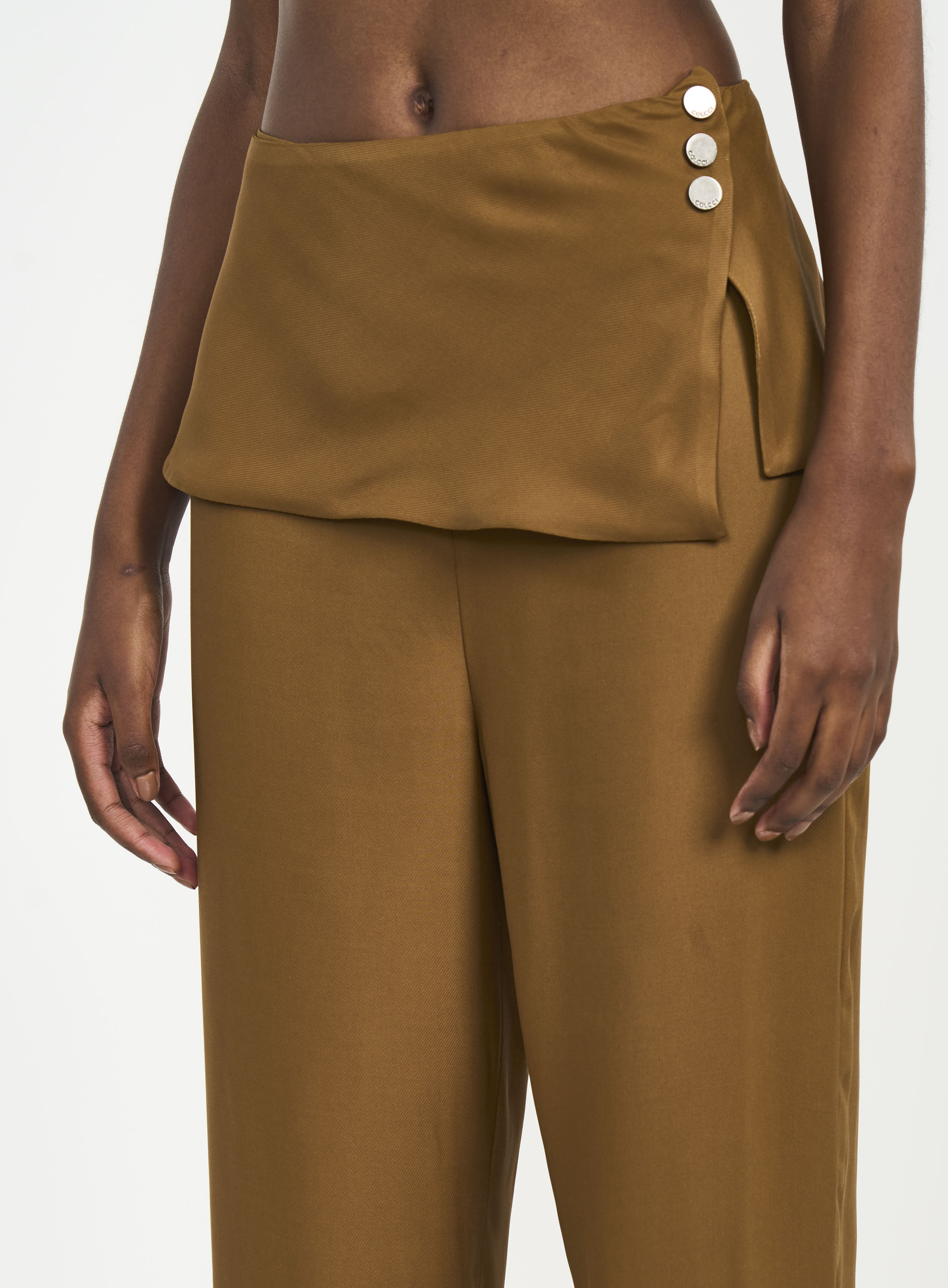 CALÇA COLCCI M MARROM CUMARU