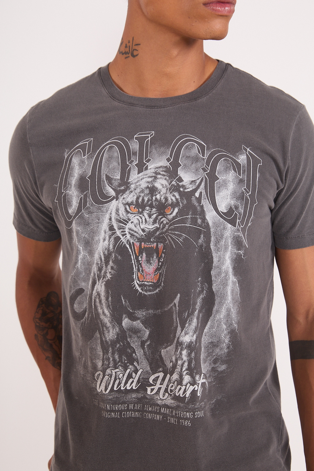 CAMISETA COLCCI G PRETO