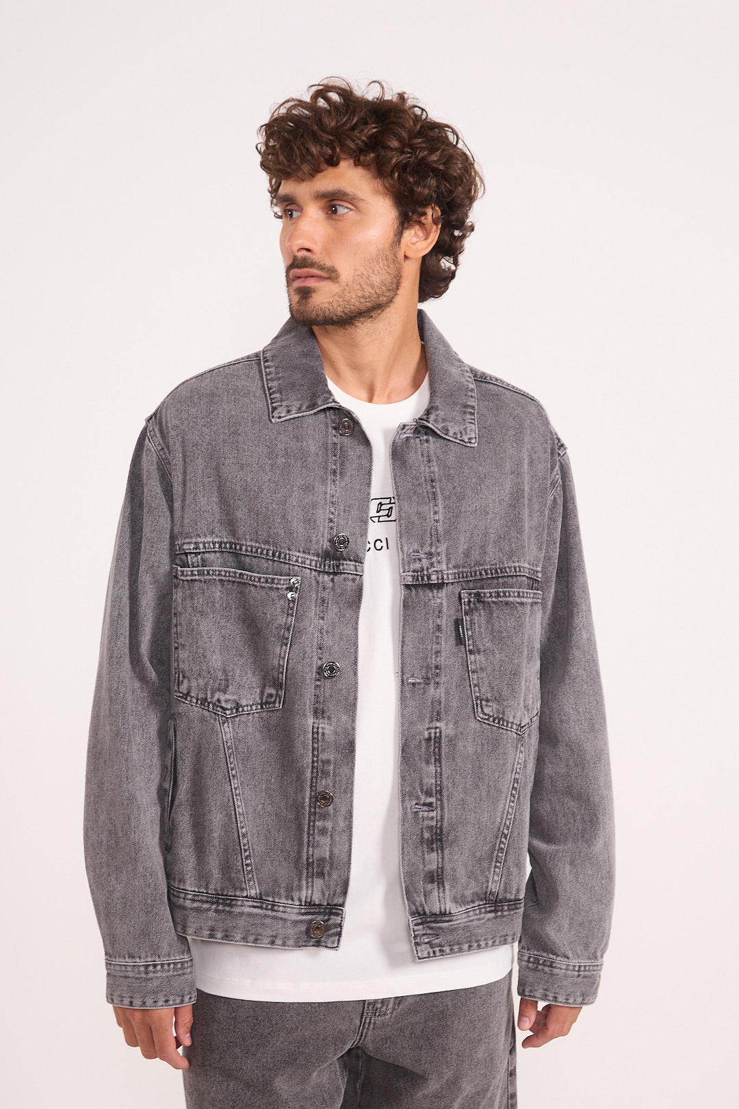 JAQUETA JEANS P IND.PRETO