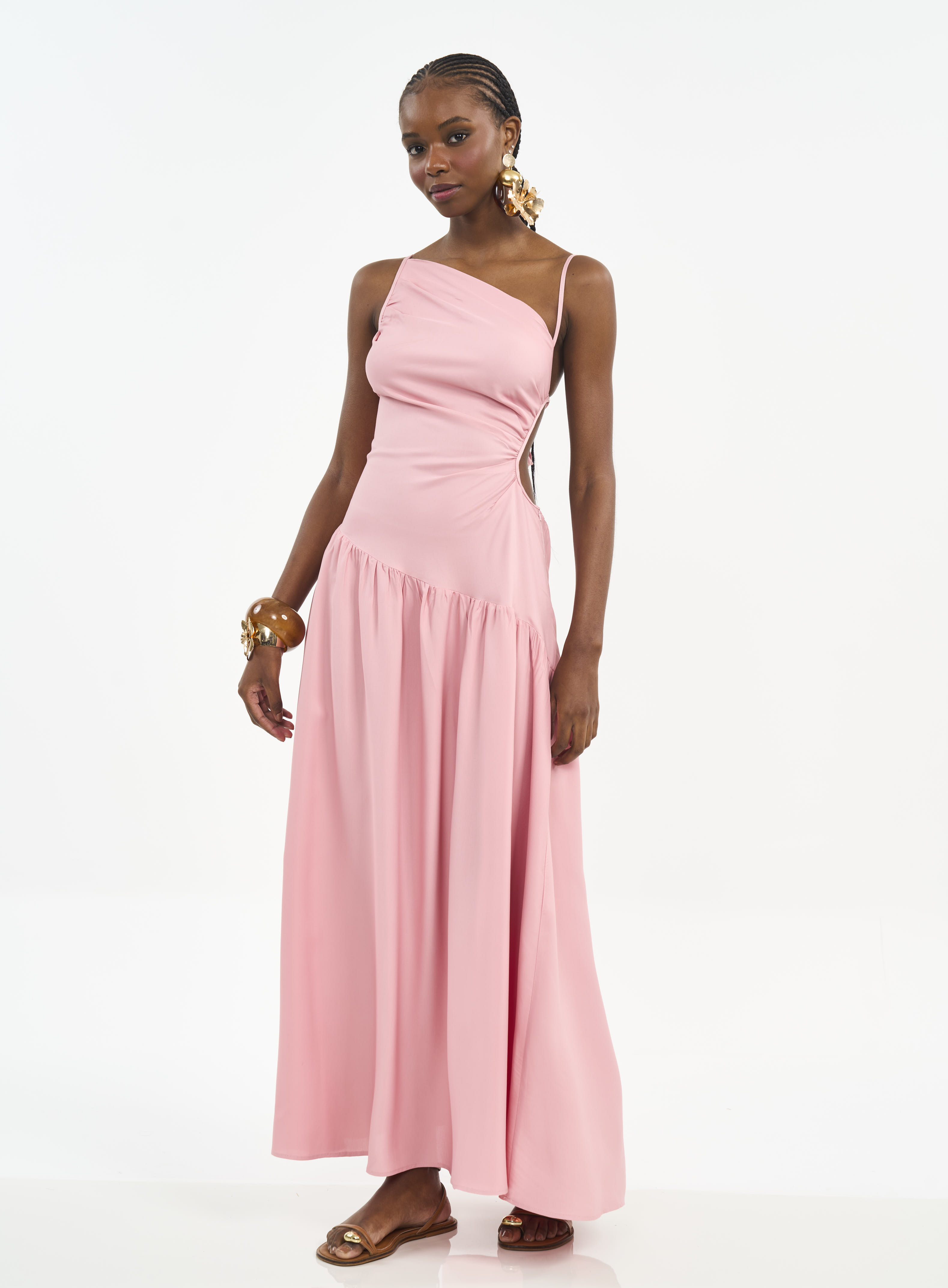 VESTIDO COLCCI M ROSA ICE PINK