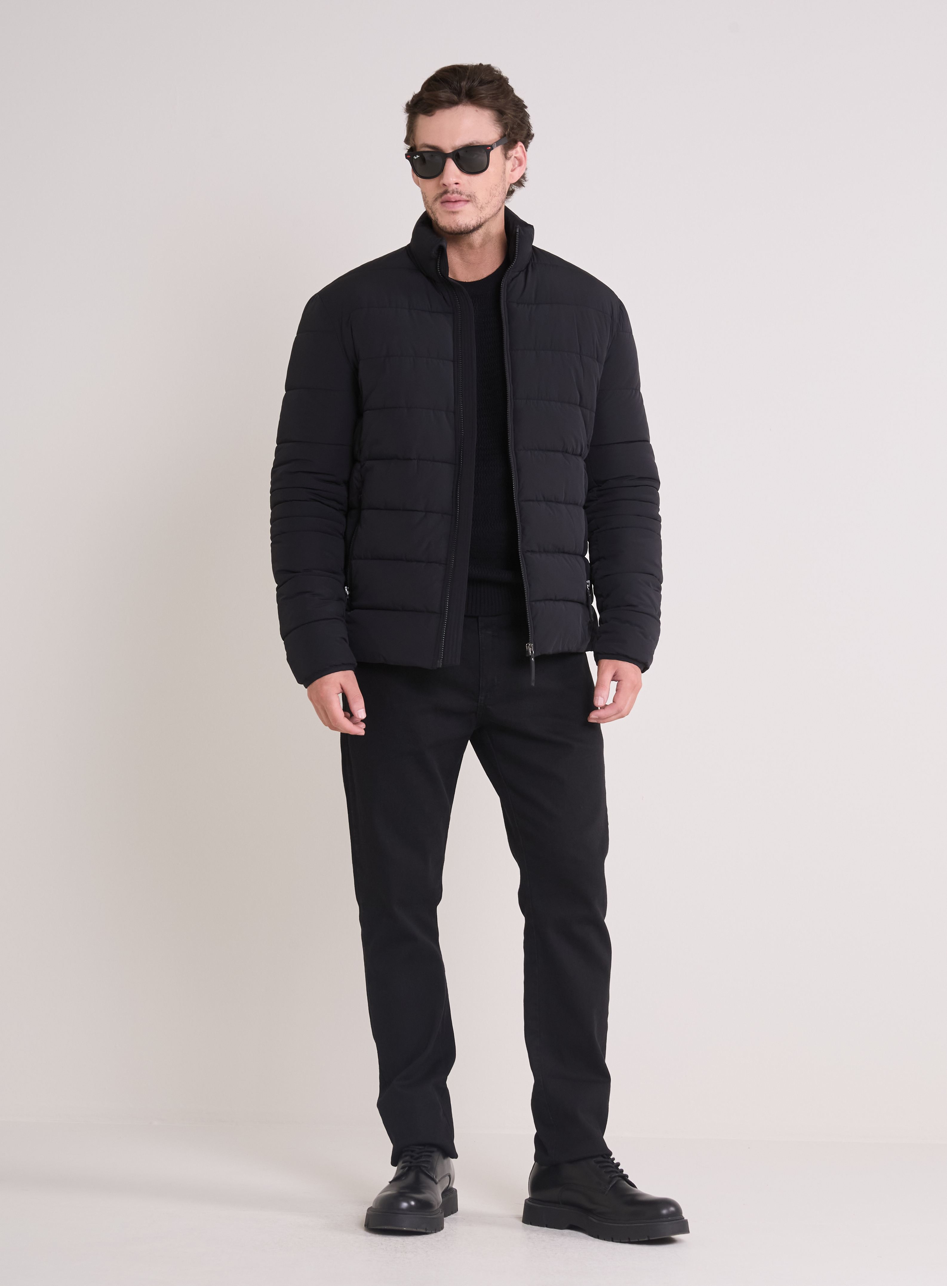 JAQUETA MATELASSE GG PRETO